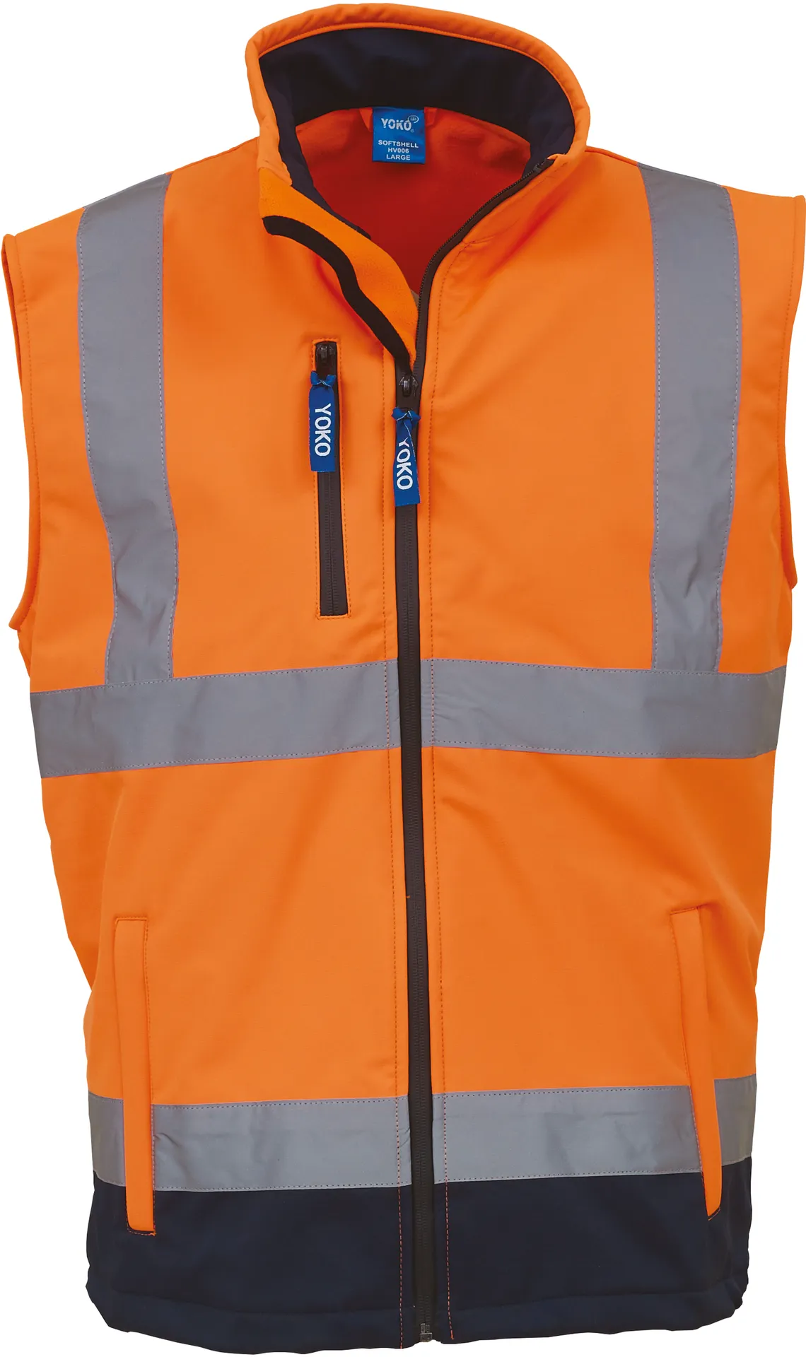 Hi-Vis Softshell Gilet