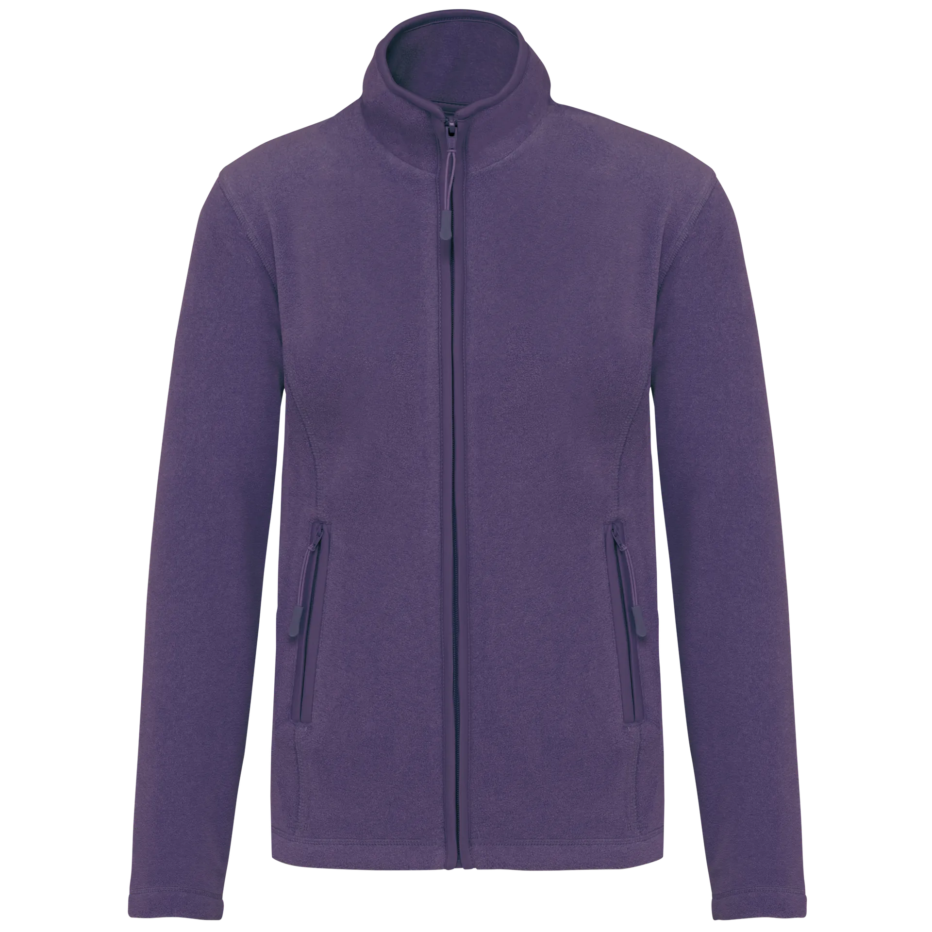 Mikrofleece-Jacke mit Reißverschluss für Damen