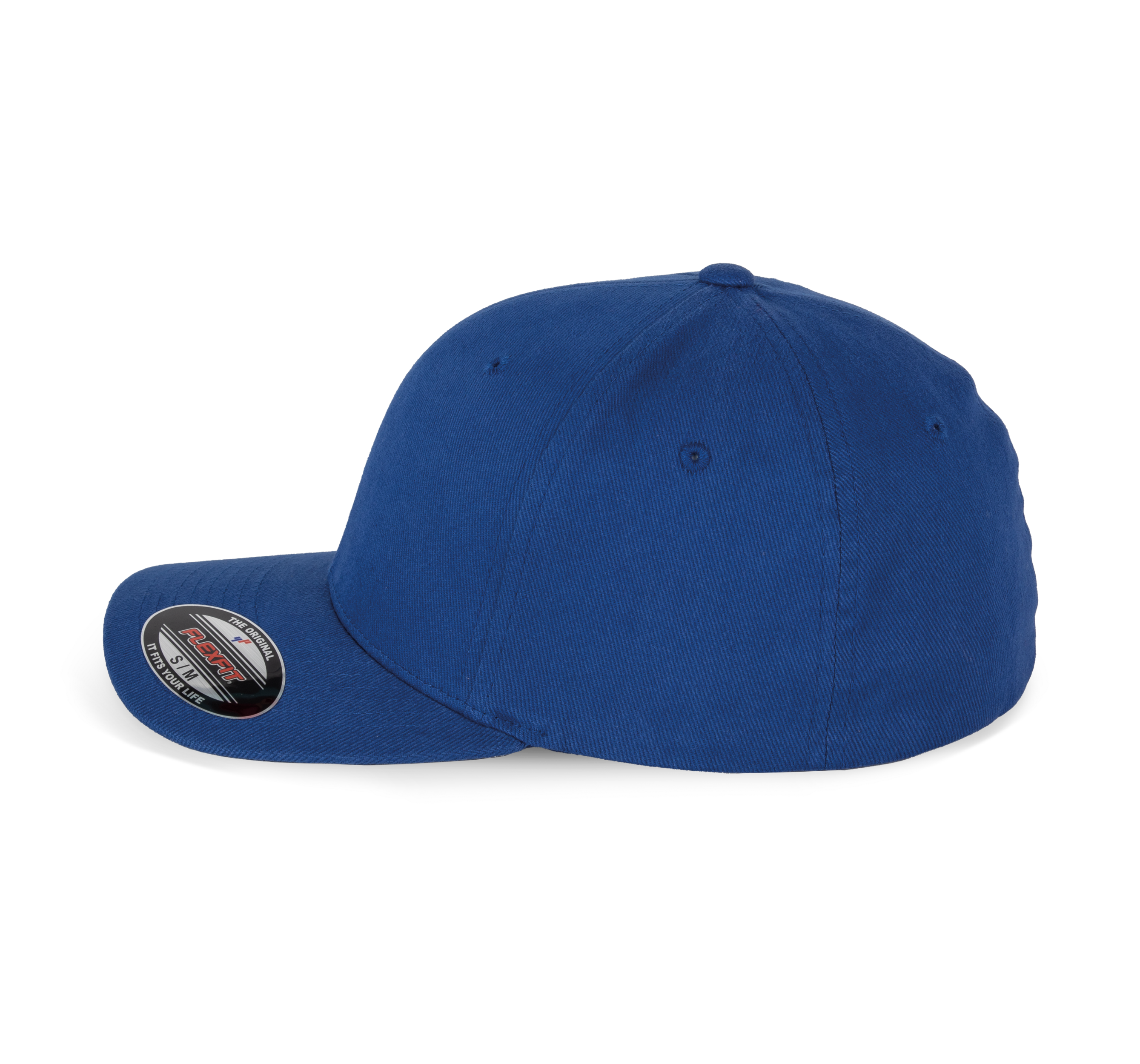 6-Panel Flexfit  Schirmmütze - Gebürstete Baumwolle