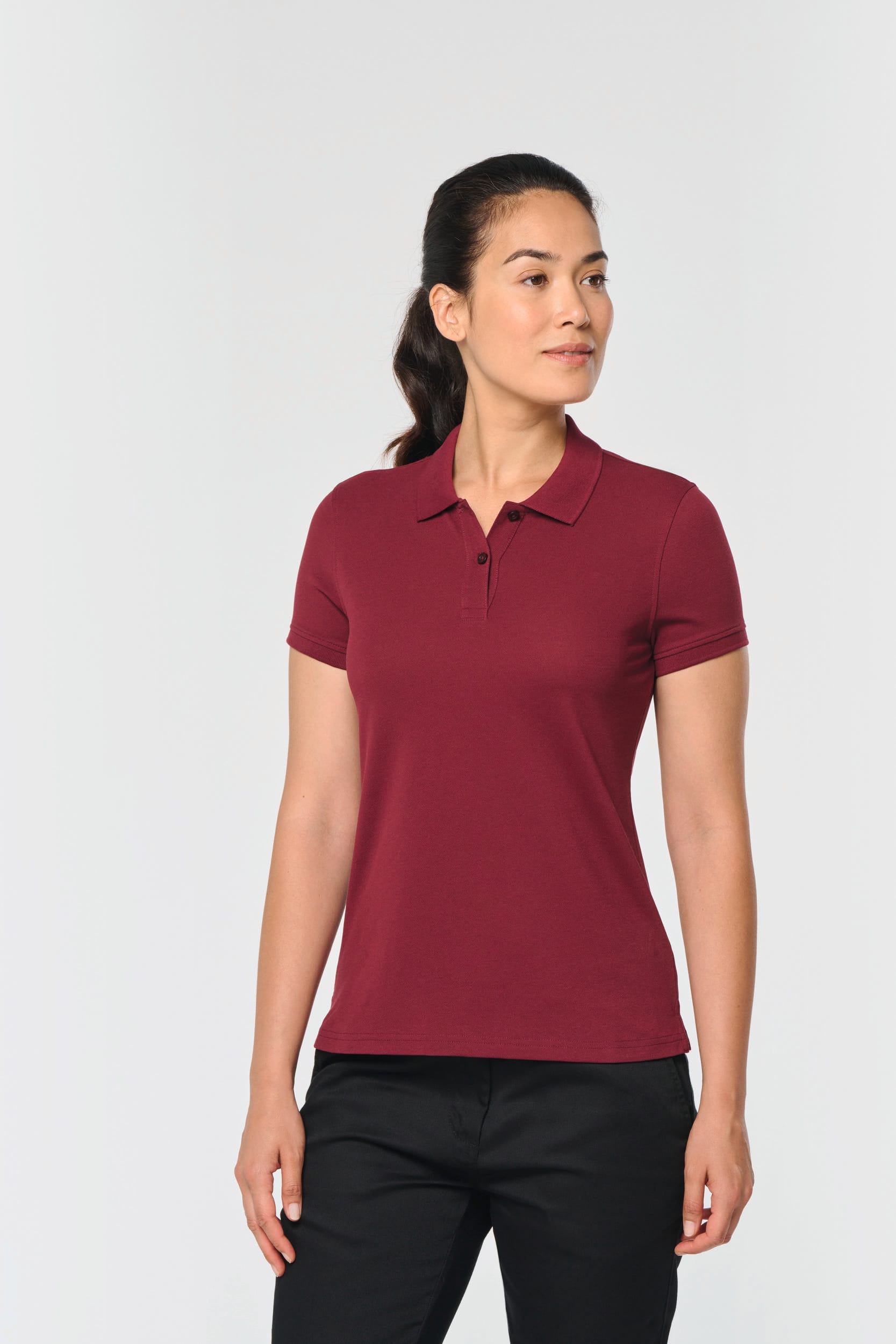 Kurzarm-Polohemd für Damen