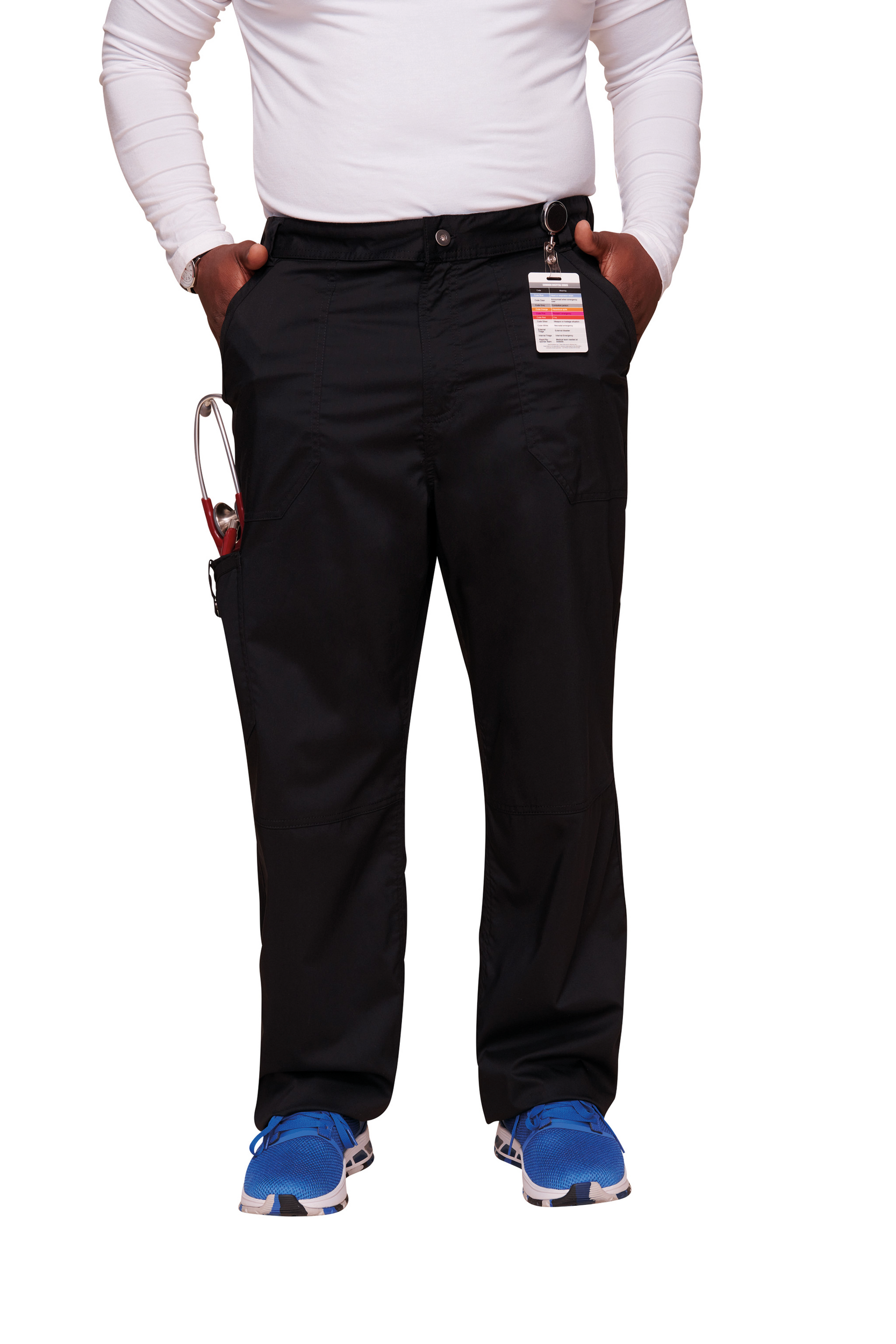 Herren-Cargohose mit Schlitz