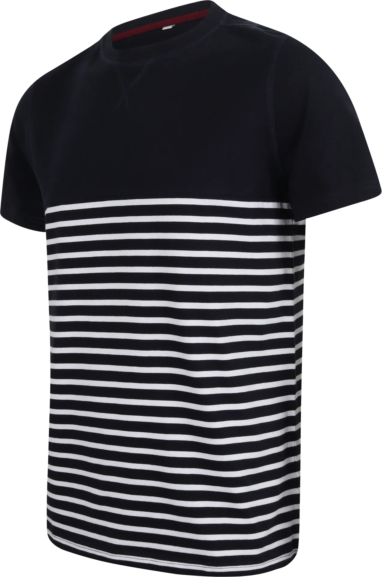 Breton t-shirt, kurzärmelig