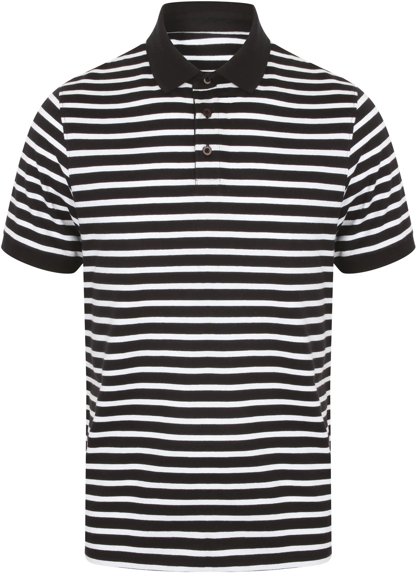 Gestreiftes Jersey-Polohemd