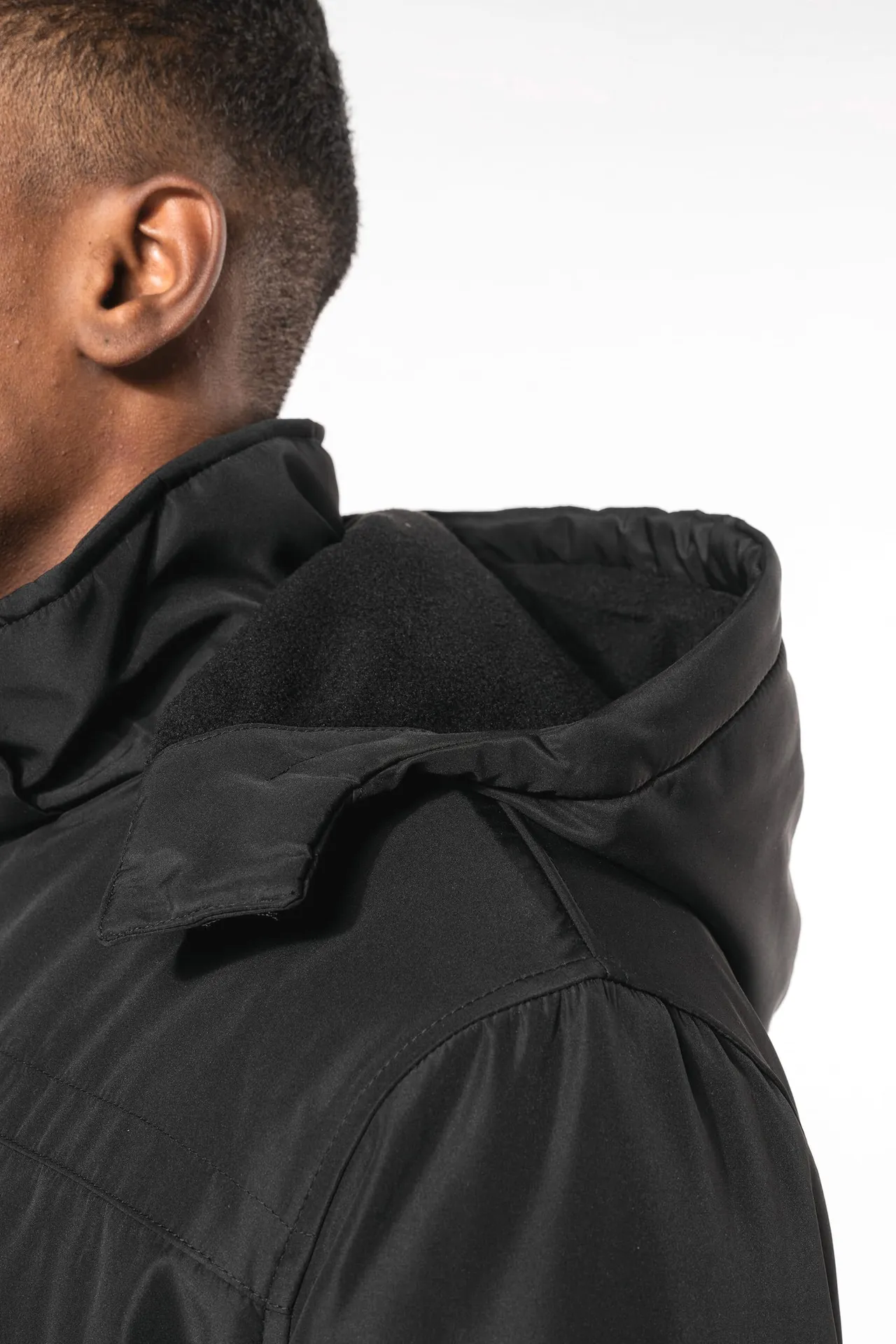 Parka mit abnehmbarer Kapuze