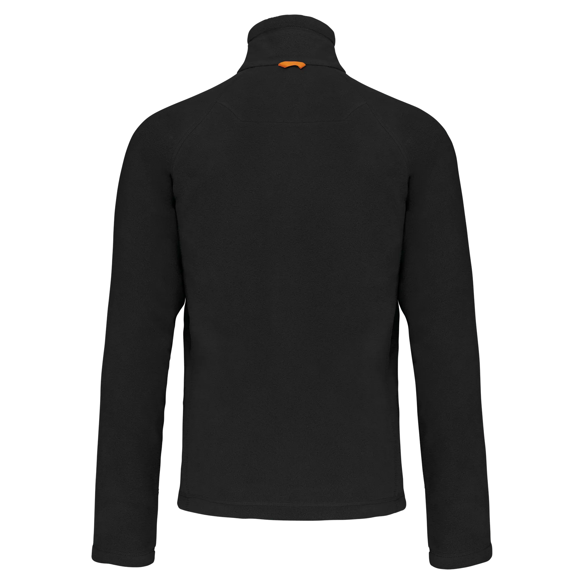 Mikrofleece-Jacke mit Reißverschluss Raglanärmel für Herren