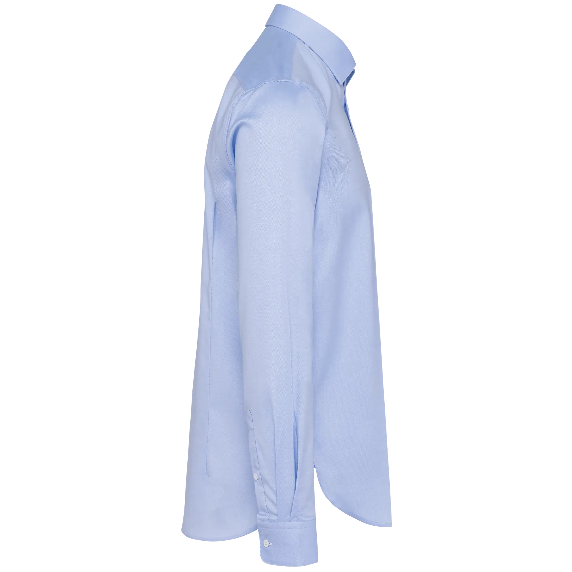 Oxford Pinpoint-Herrenhemd mit langen Ärmeln