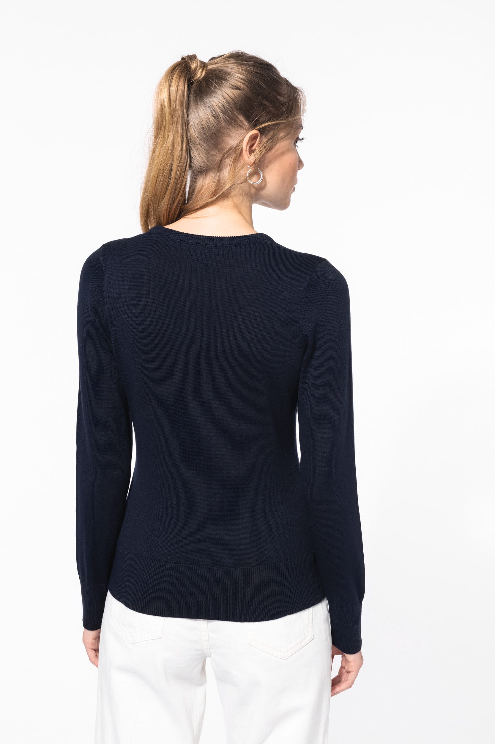 Damen Pullover Rundhals