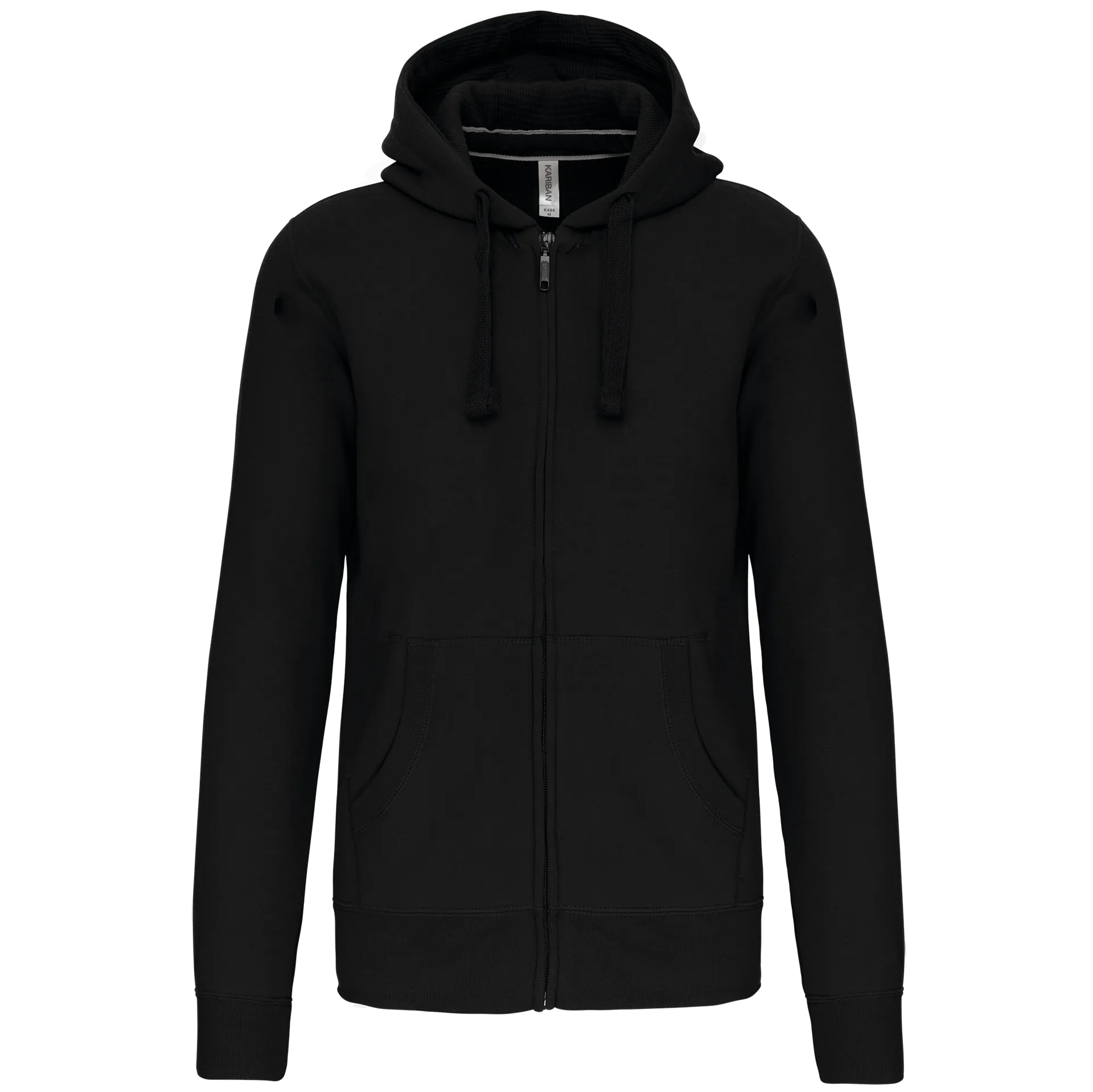 KAPUZENSHIRT MIT REIßVERSCHLUSS