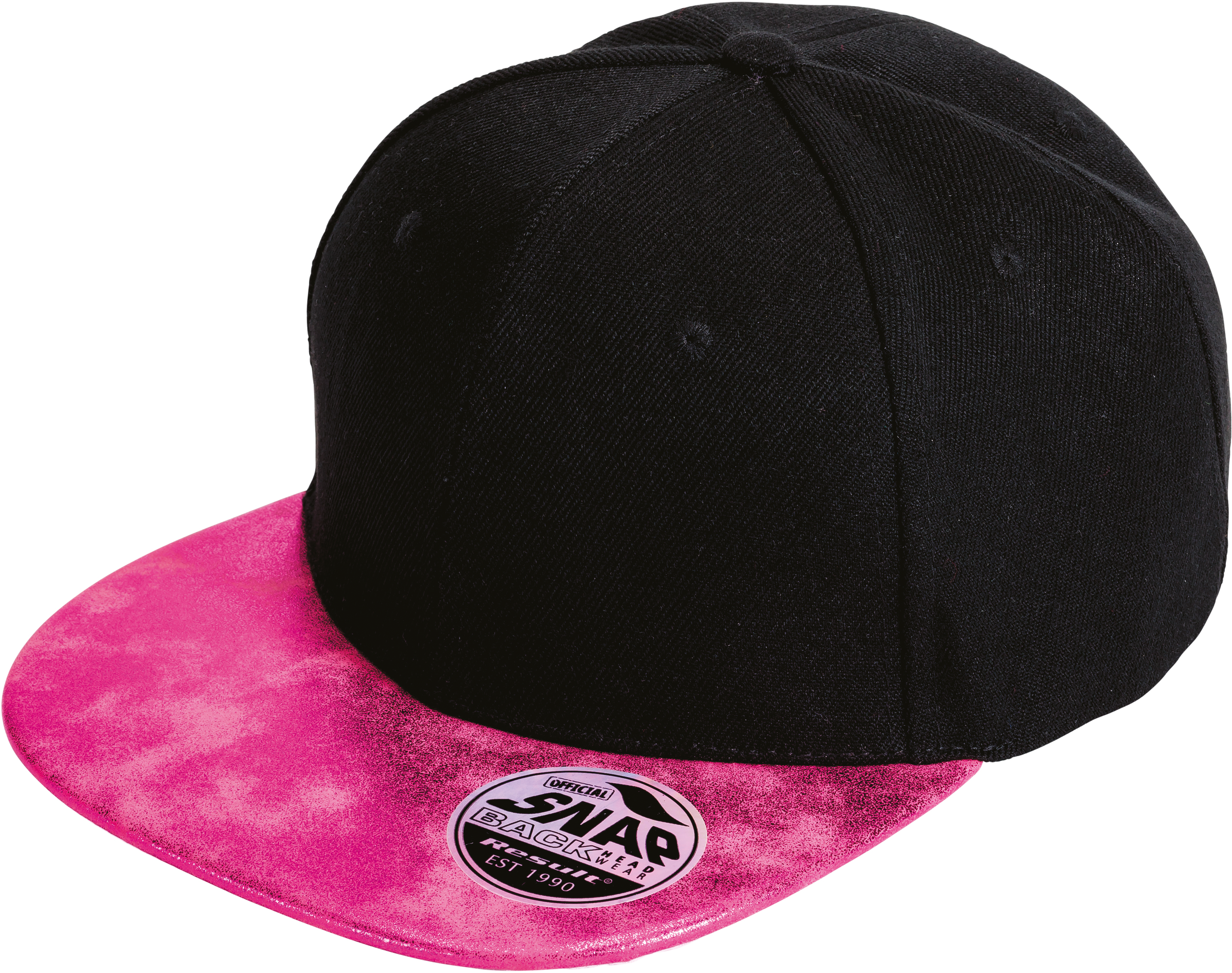 Bronx Glitter Flat Peak Snapback Cap