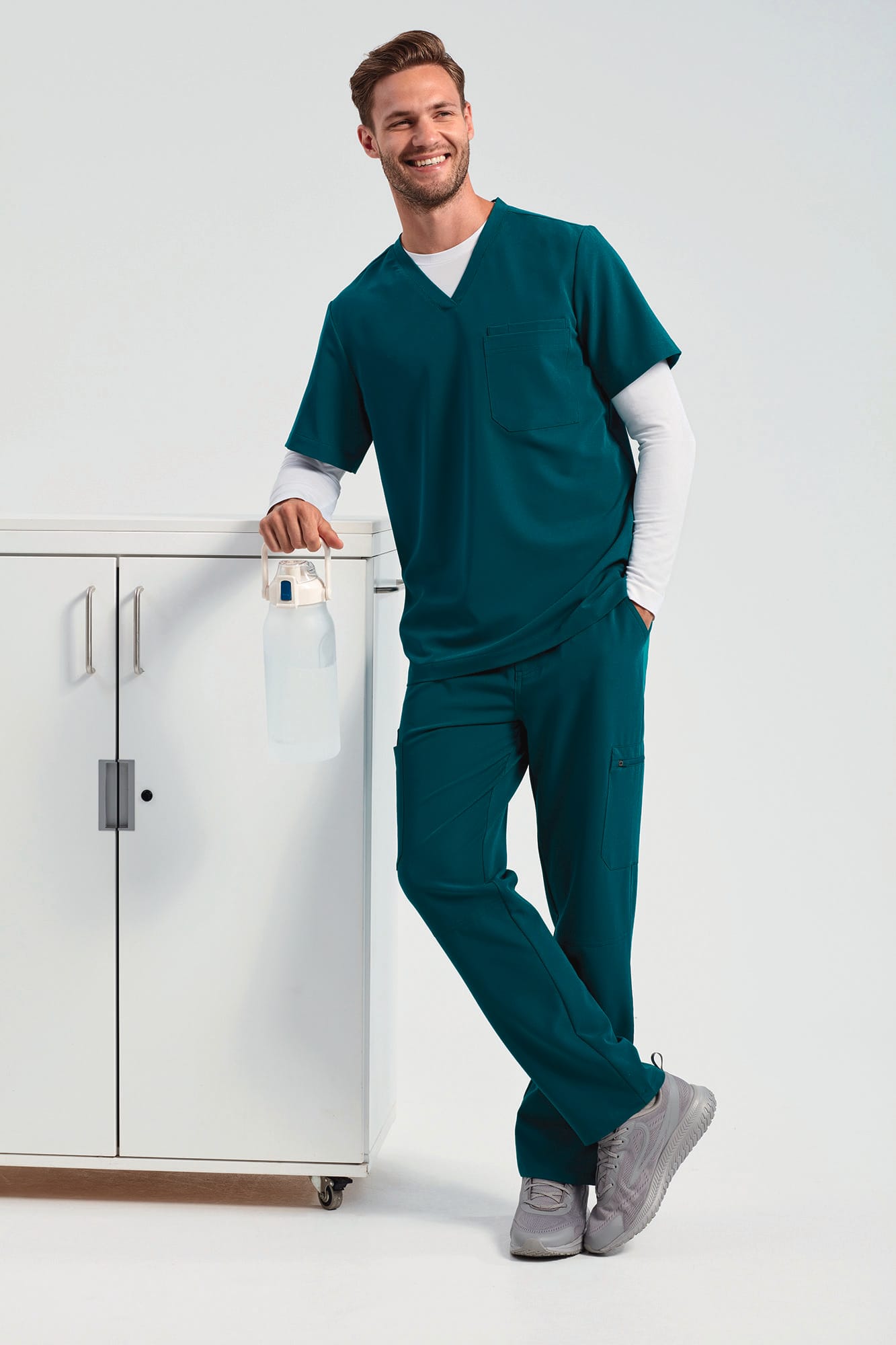 Stretch-Cargohose für Herren