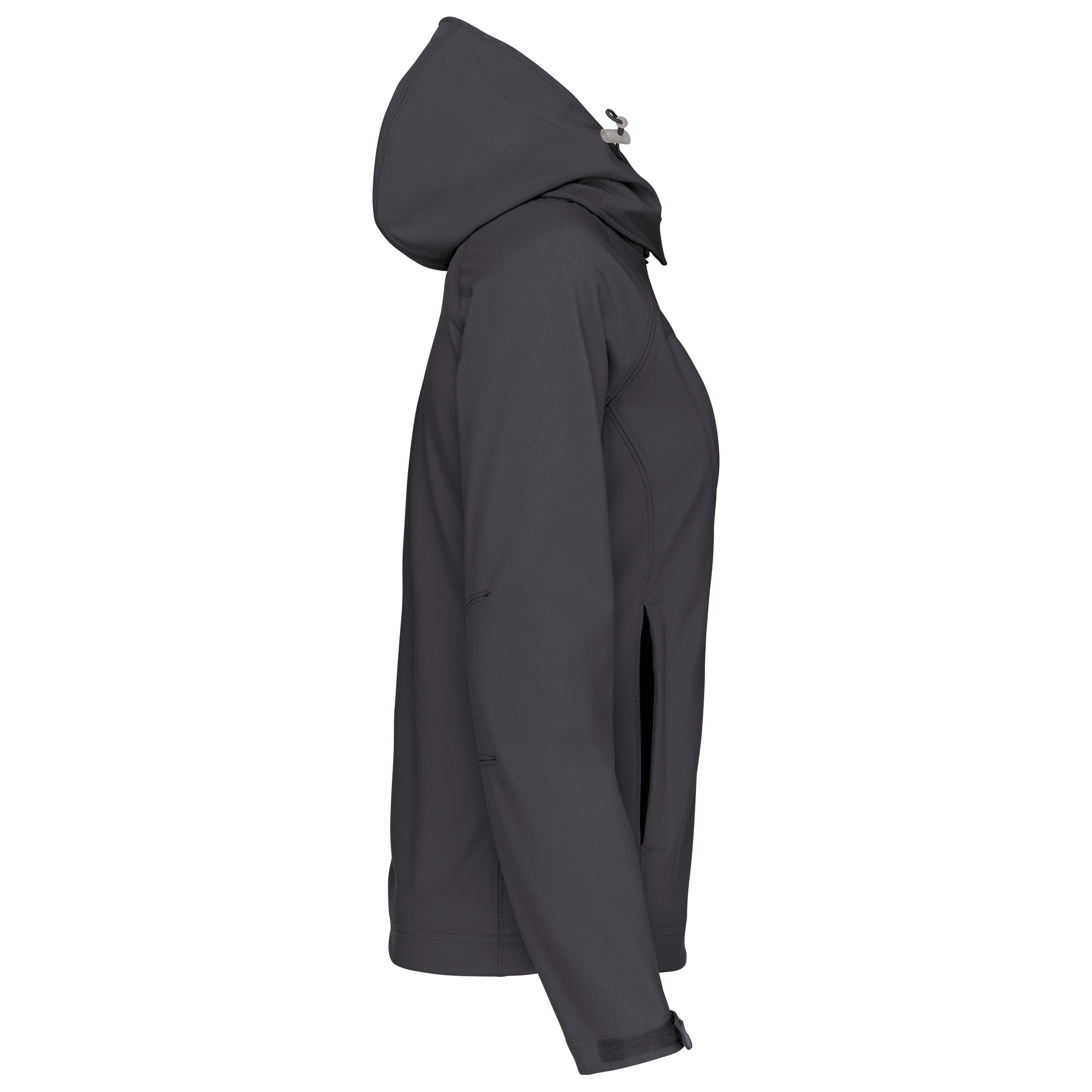 Damen Softshell-Jacke mit Abnehmbare Kapuze