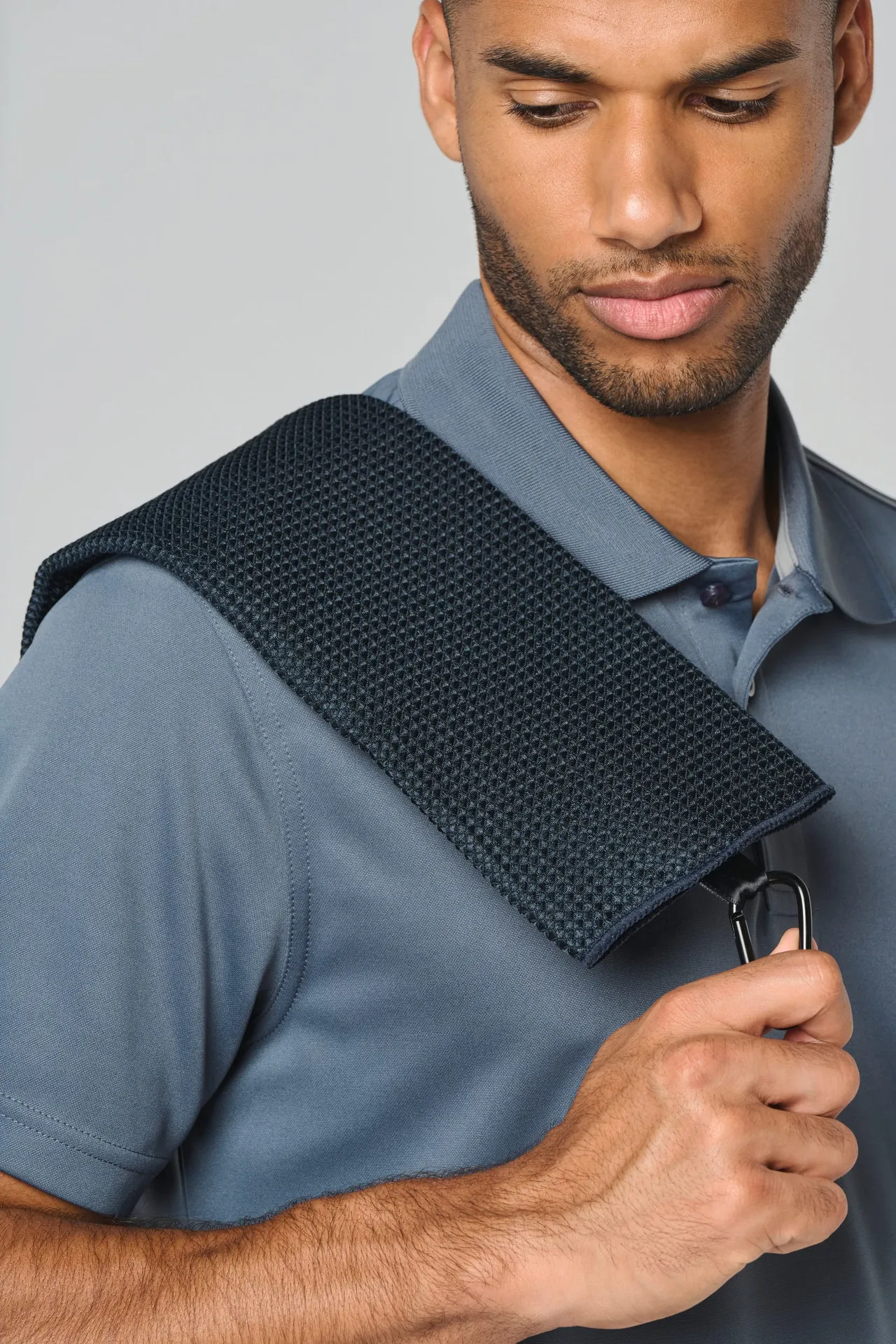 Golf-Handtuch mit Wabenstruktur  - 50 x 40 cm