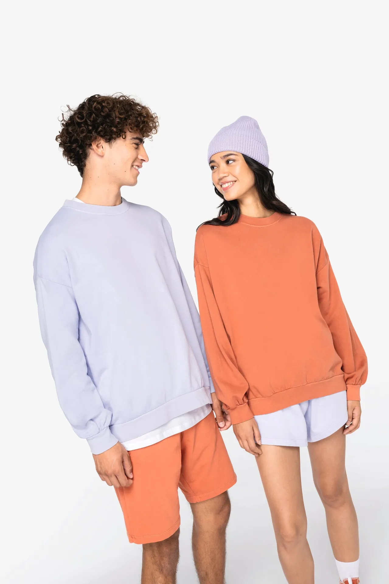 Umweltfreundliches Unisex Oversize Sweatshirt aus French Terry