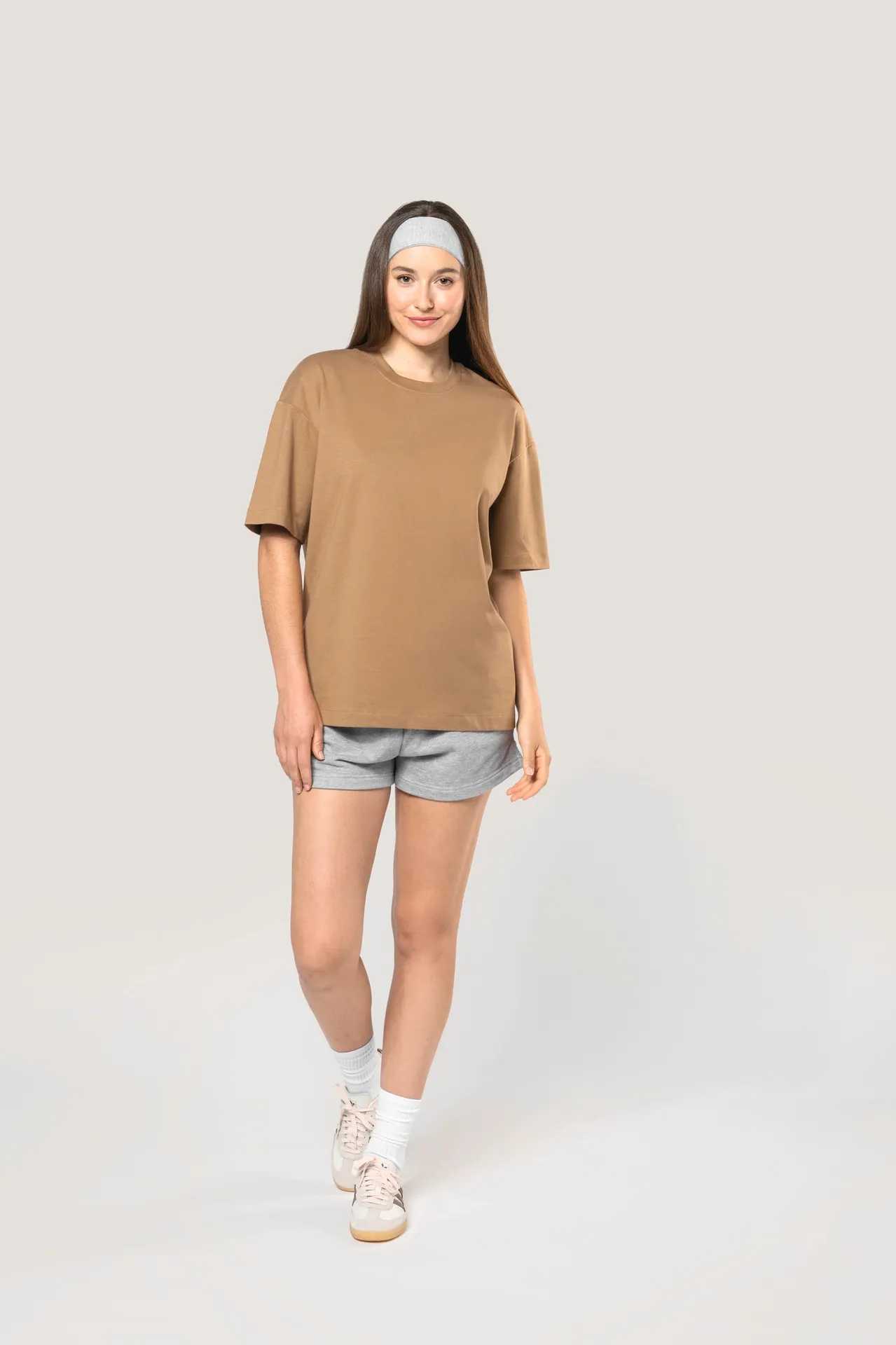 T-Shirt mit kurzen Ärmeln, Unisex, Oversize