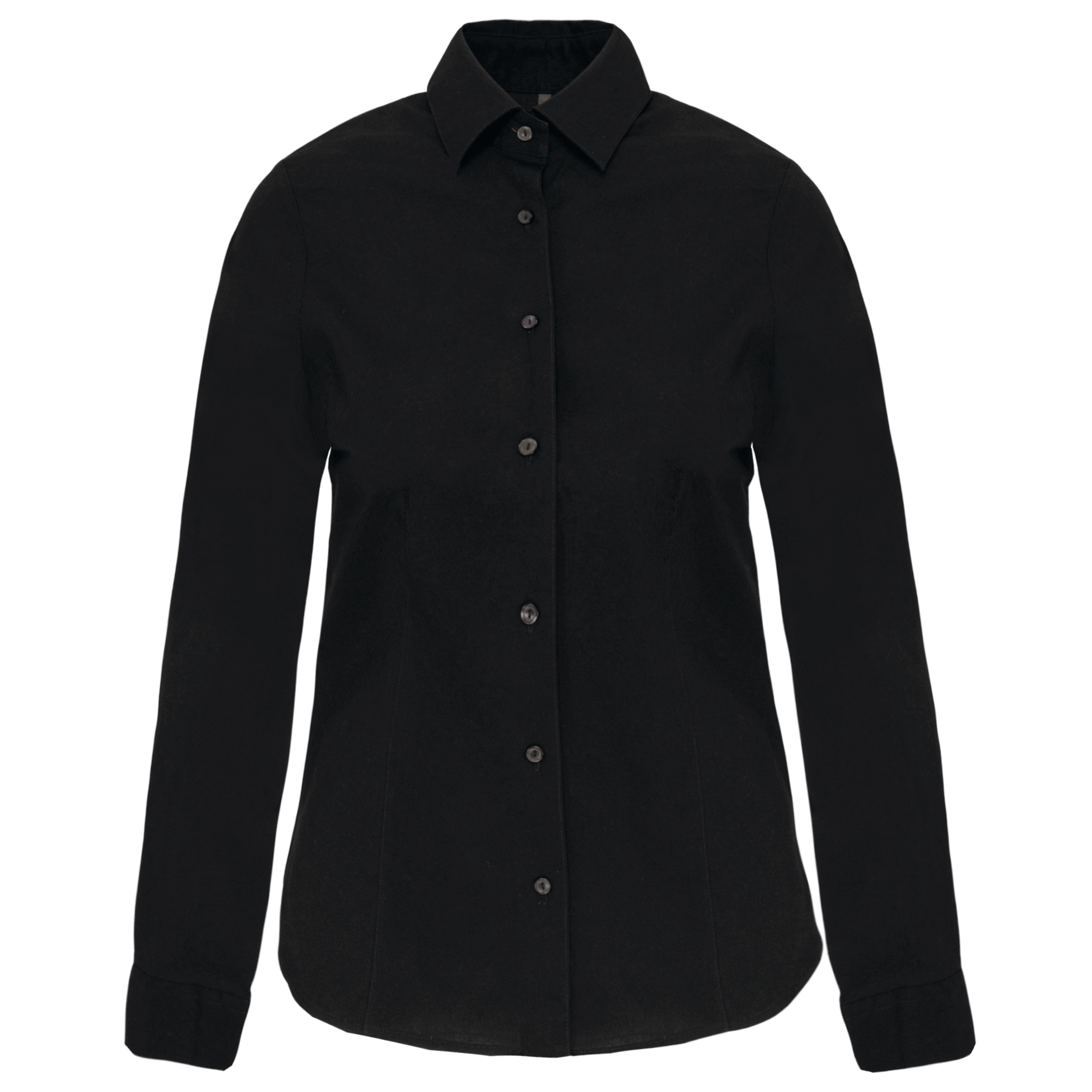 Damen Stretchbluse Langarm