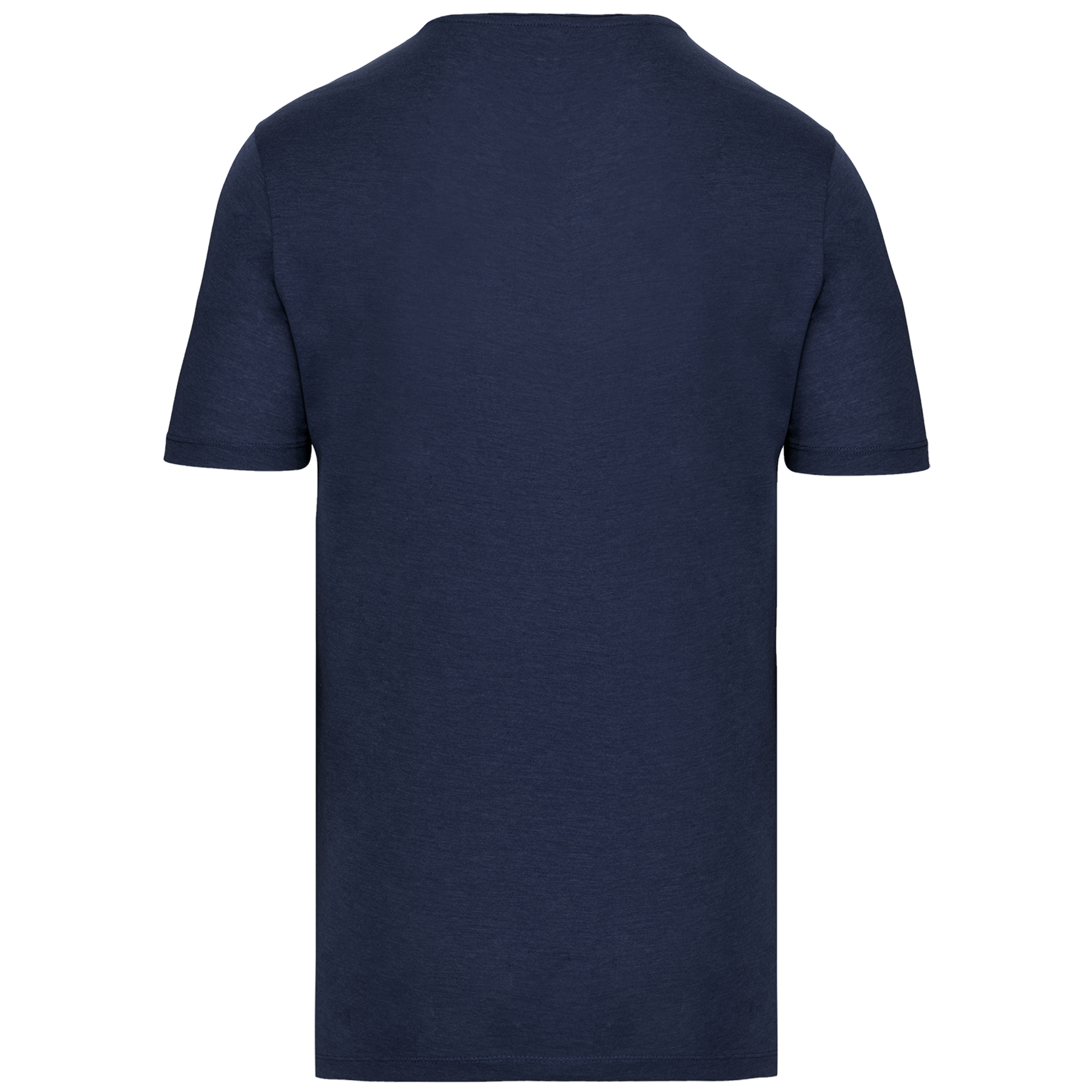 Bio-T-Shirt mit kurzen Ärmeln und ungesäumten Halsausschnitt