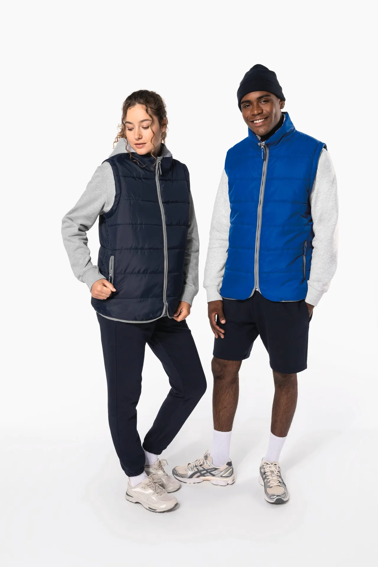 Wattierter Bodywärmer