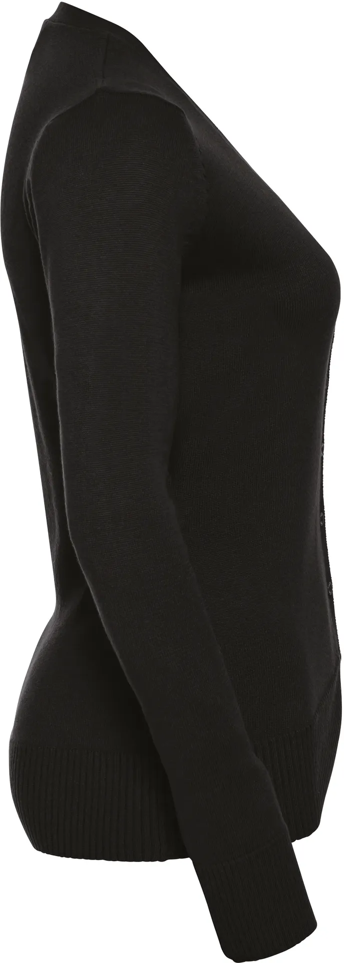 Ladies' V-neck Knitted Cardigan