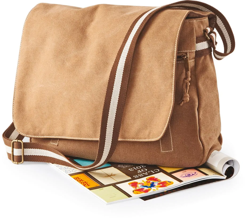 Vintage Canvas Despatch Bag