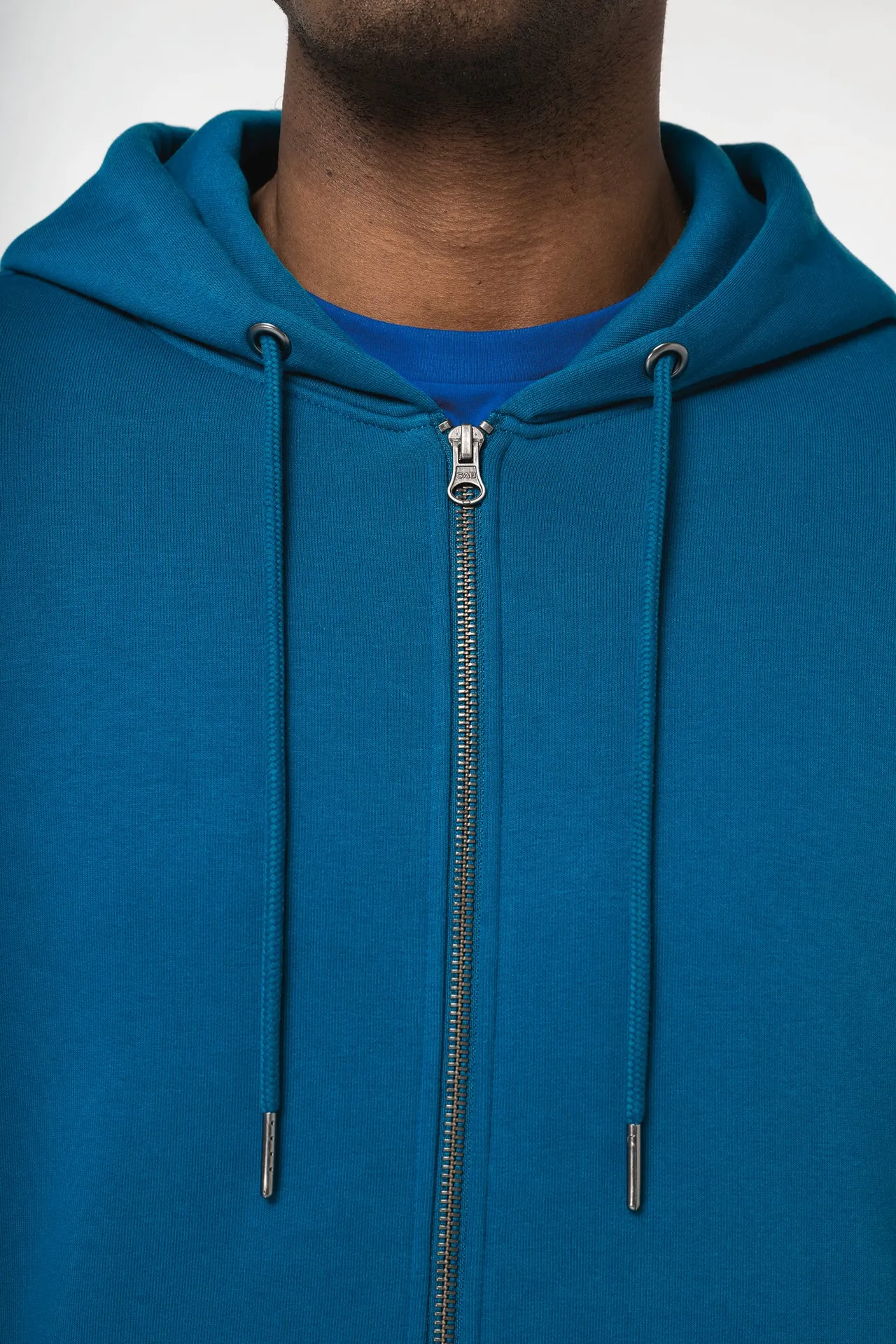 Umweltfreundliches Unisex Kapuzensweatshirt mit Reißverschluss