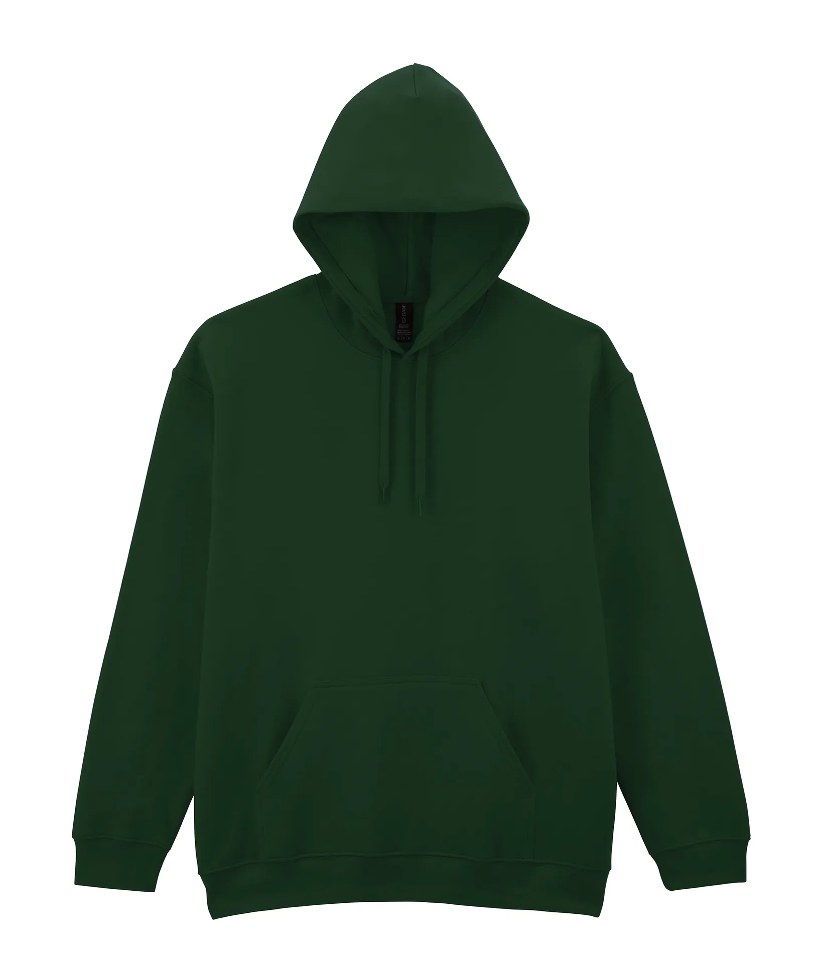 Kapuzensweatshirt mit Rundhalsausschnitt Midweight Softstyle