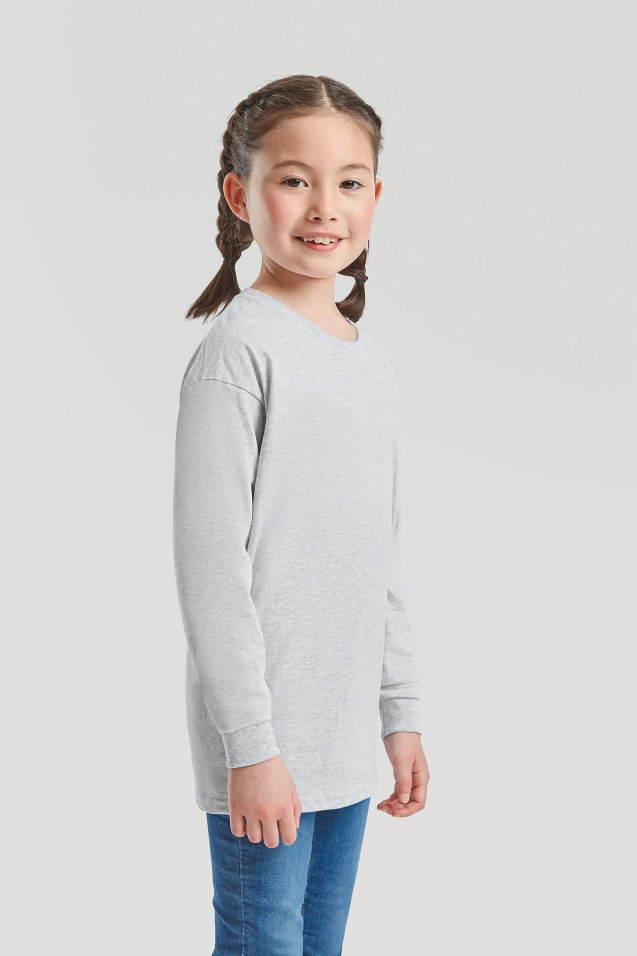 Kids Valueweight Long Sleeve T (61-007-0)