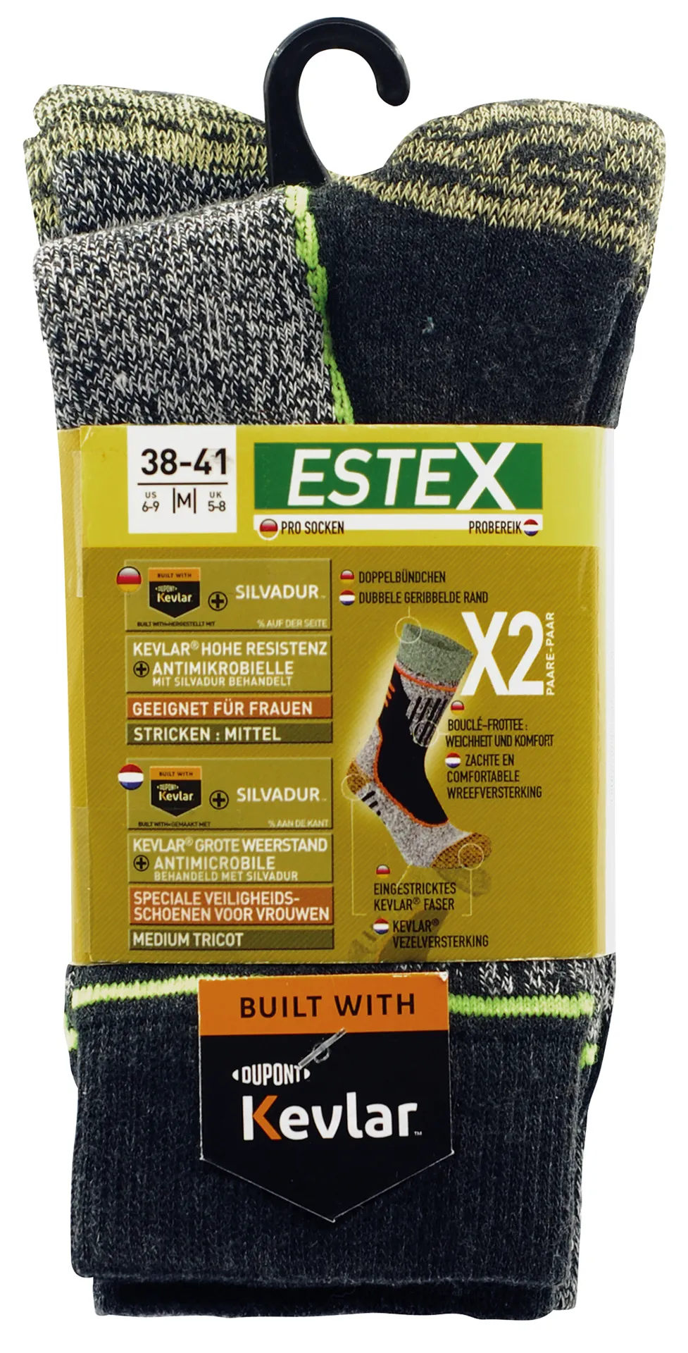 2er-Pack Socken Lady