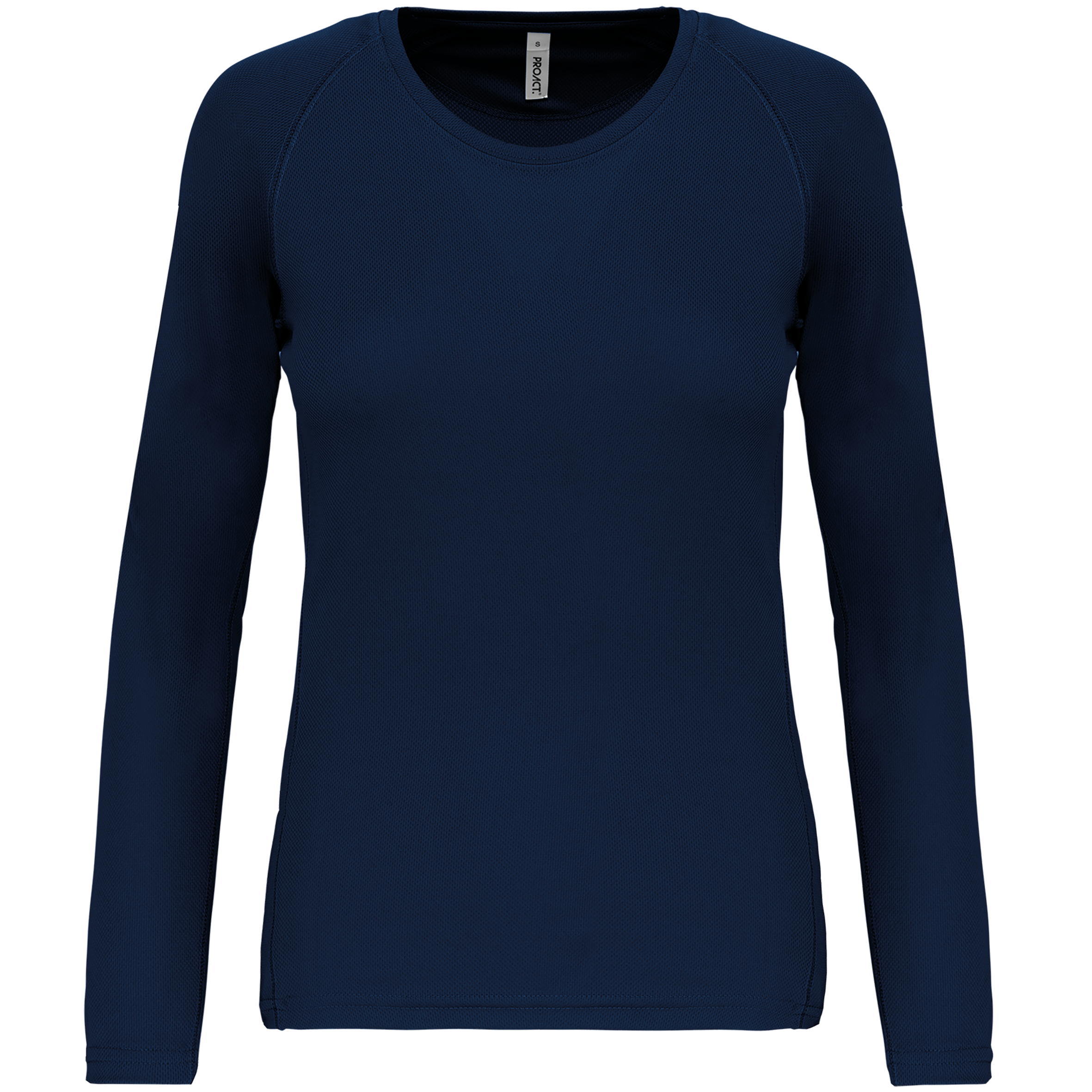 Damen Basic Sport Funktionsshirt Langarm