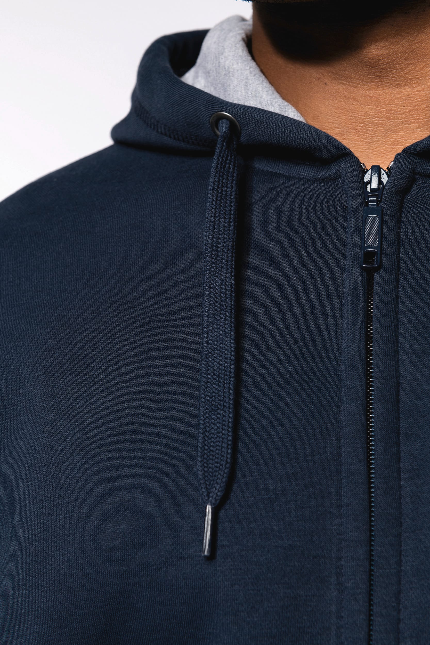 Kapuzensweatshirt mit Reißverschluss