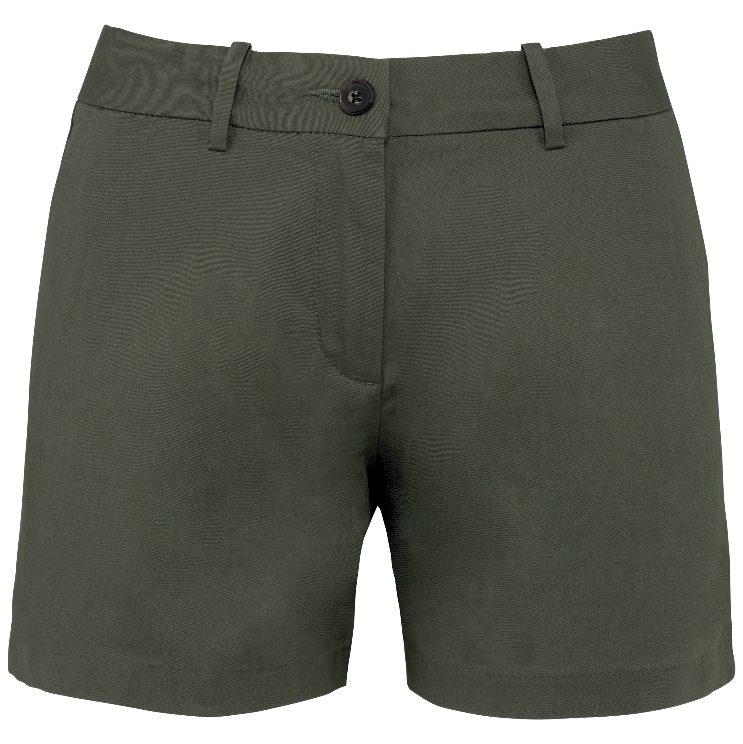 Umweltfreundliche Chino-Bermuda-Shorts für Damen