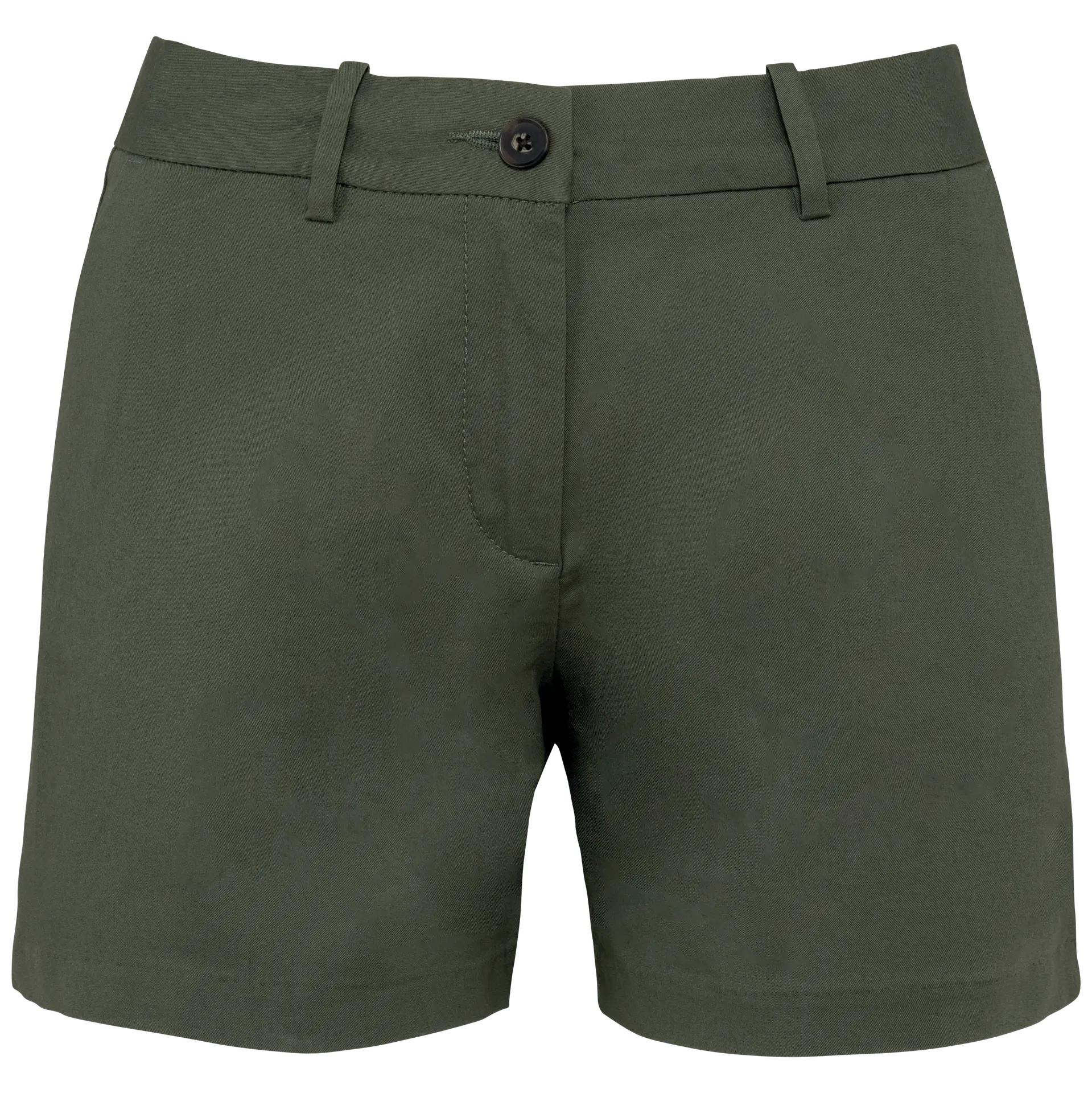 Umweltfreundliche Chino-Bermuda-Shorts für Damen