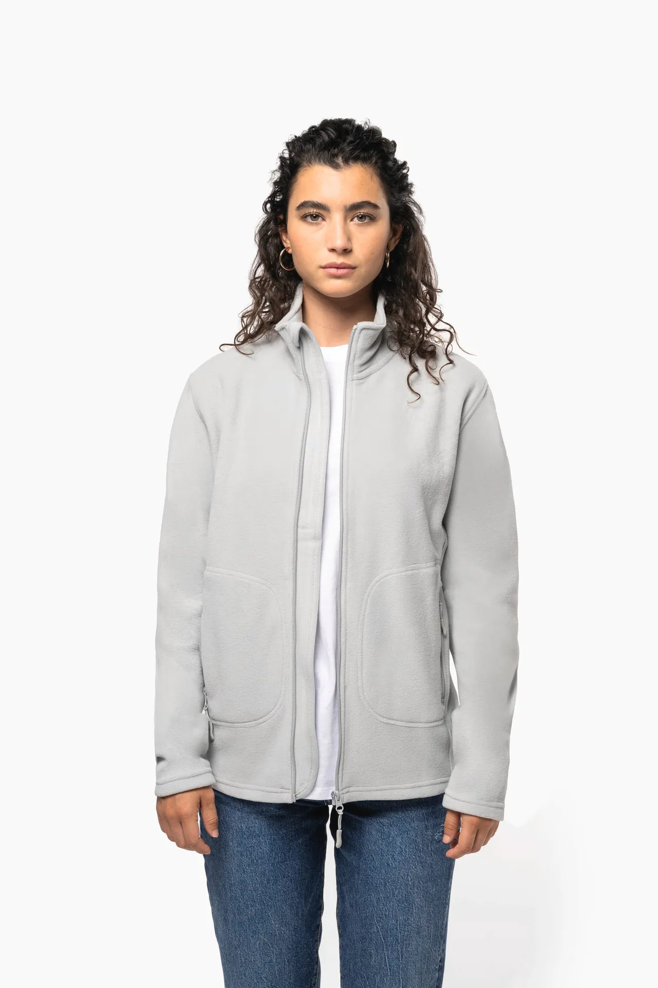 Umweltfreundliche Unisex-Fleecejacke