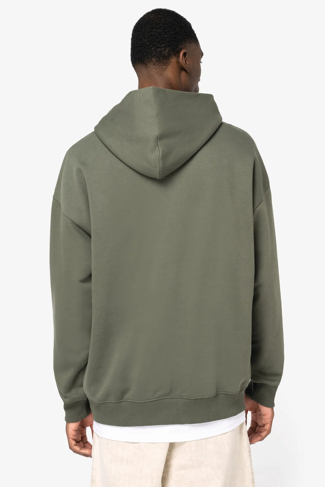 Umweltfreundliches Oversize Unisex-Kapuzensweatshirt