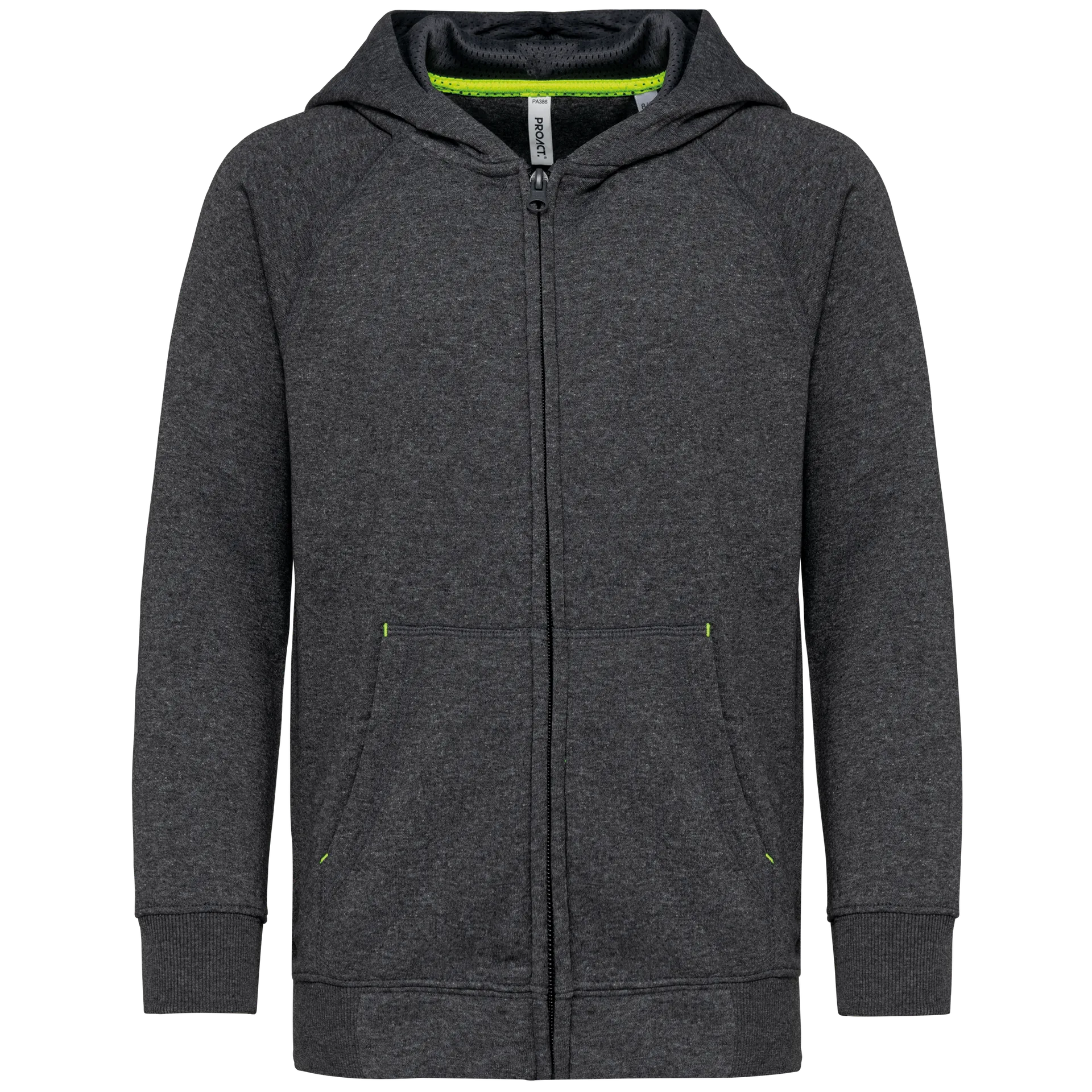 Kinderjacke mit Reißverschluss und Kapuze