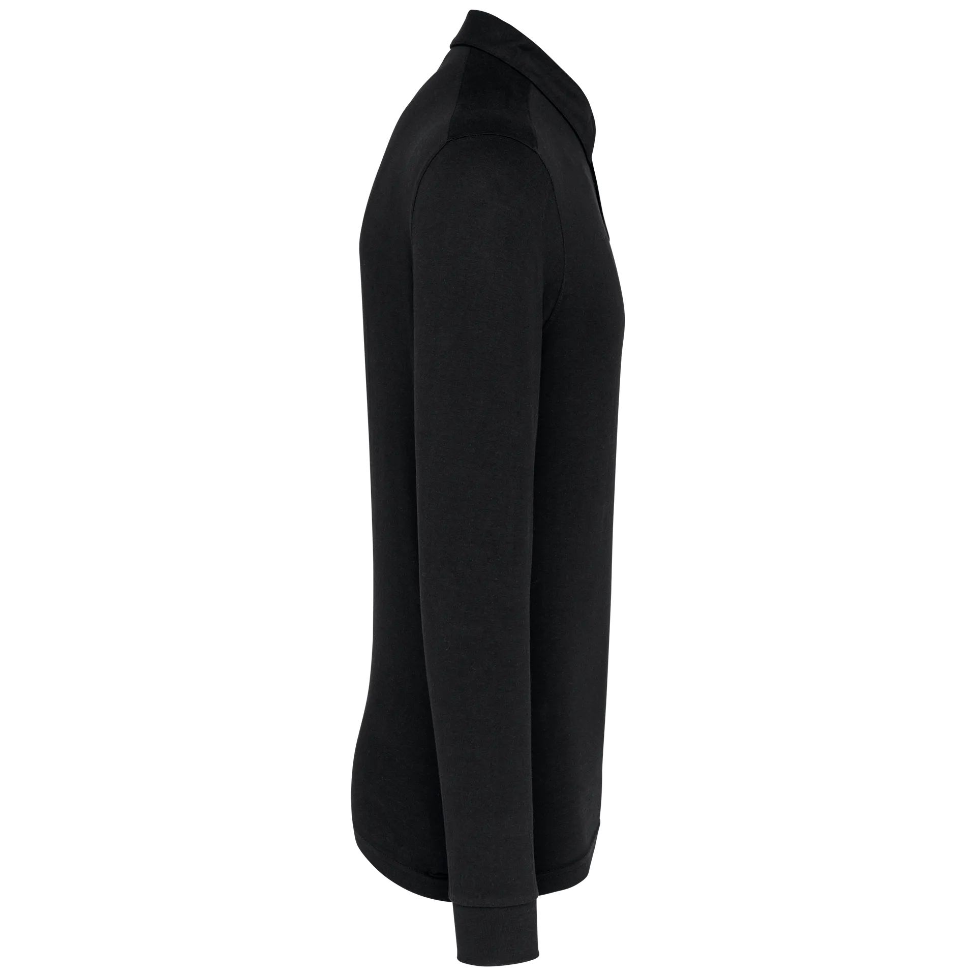 Langarm-Polohemd für Herren aus Jersey