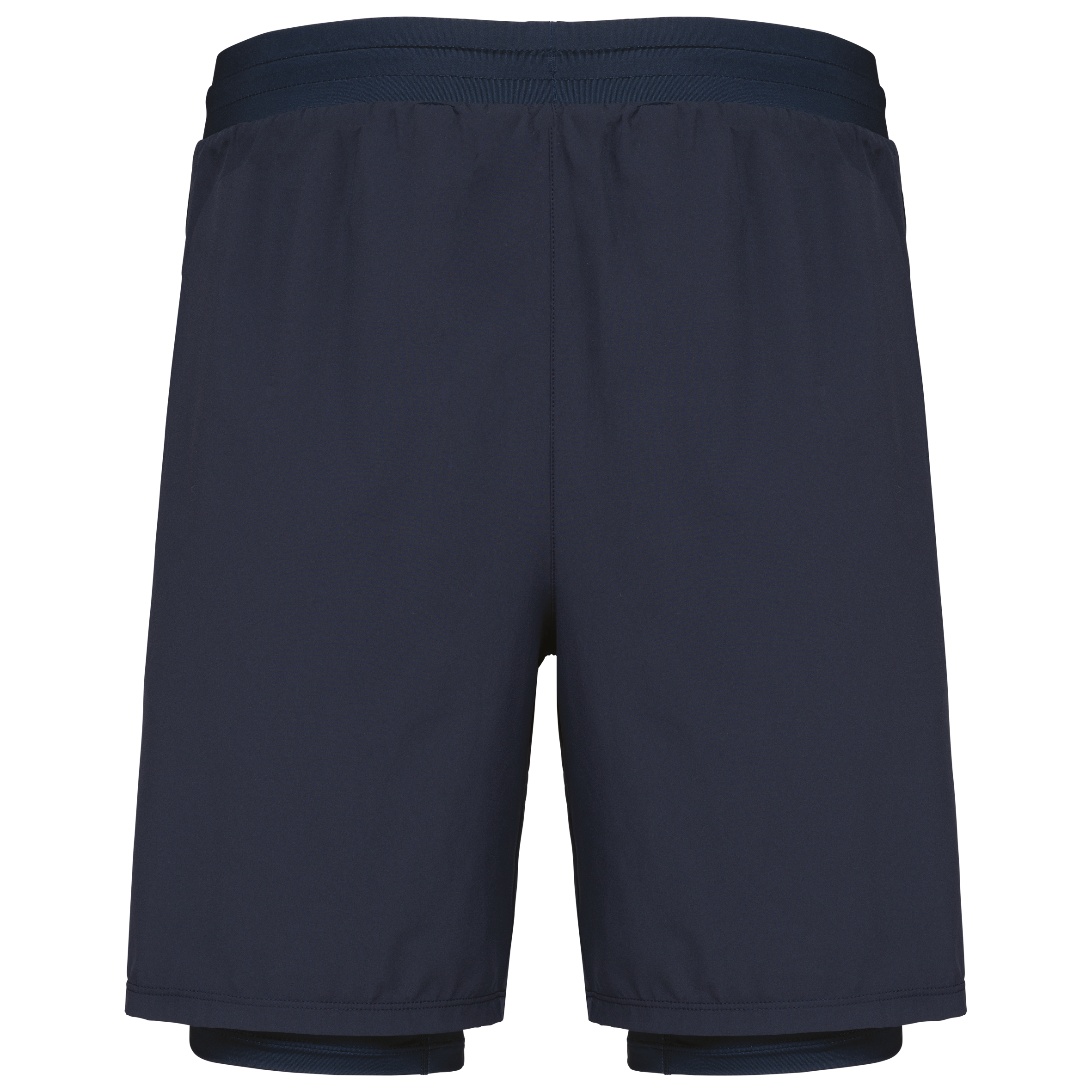 Umweltfreundliche 2-in-1-Shorts mit integrierter Untershort für Herren