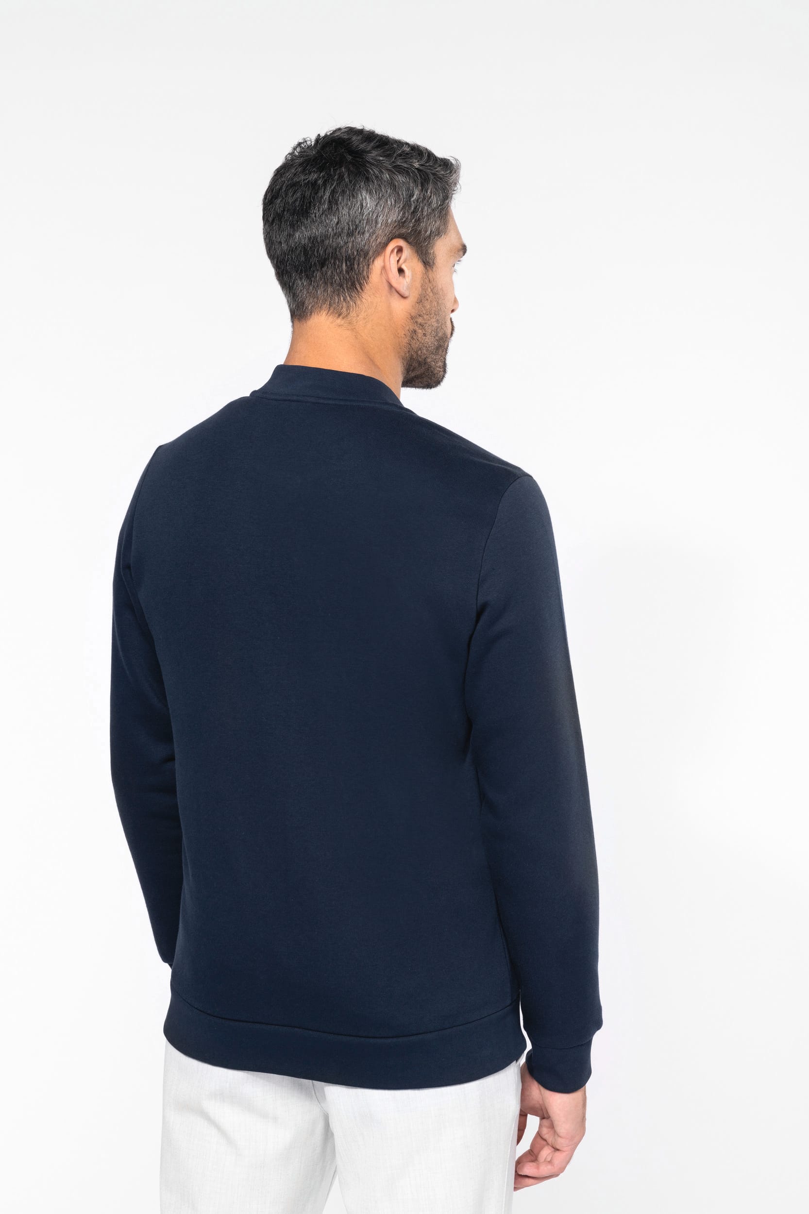 Sweatjacke mit Reißverschluss