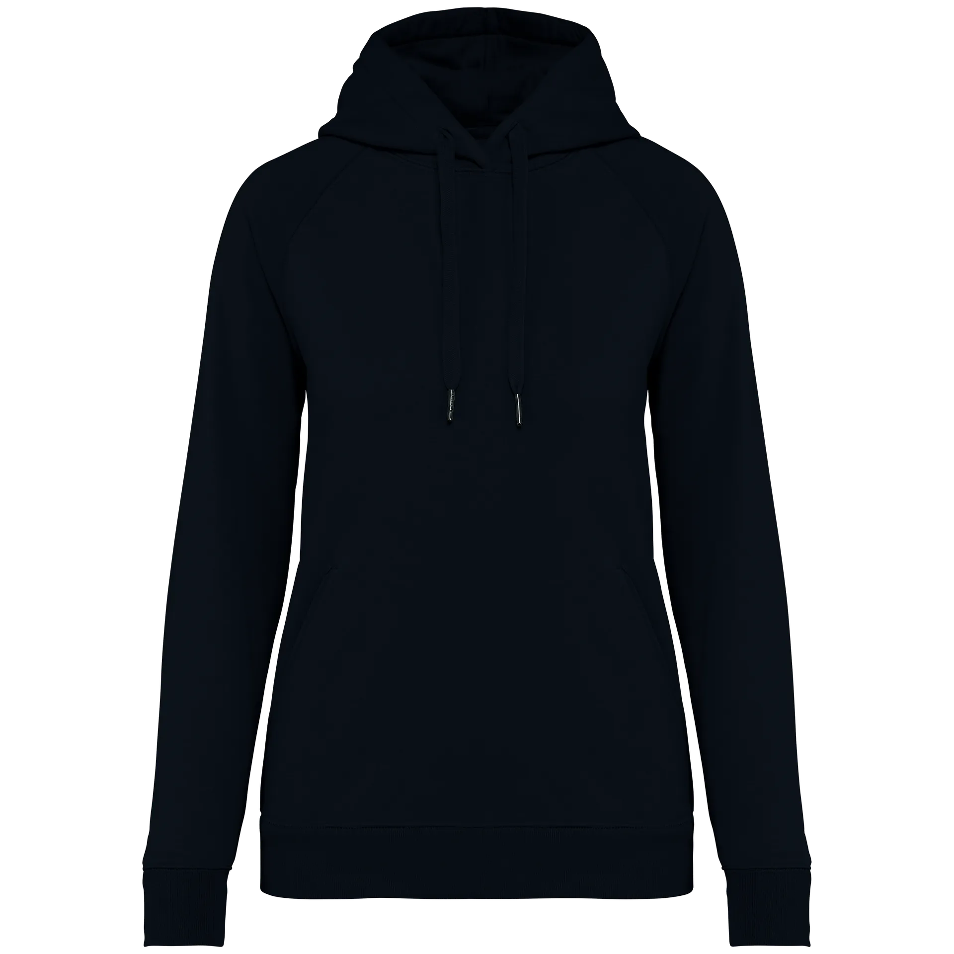 Umweltfreundliches Damen Kapuzensweatshirt Raglan
