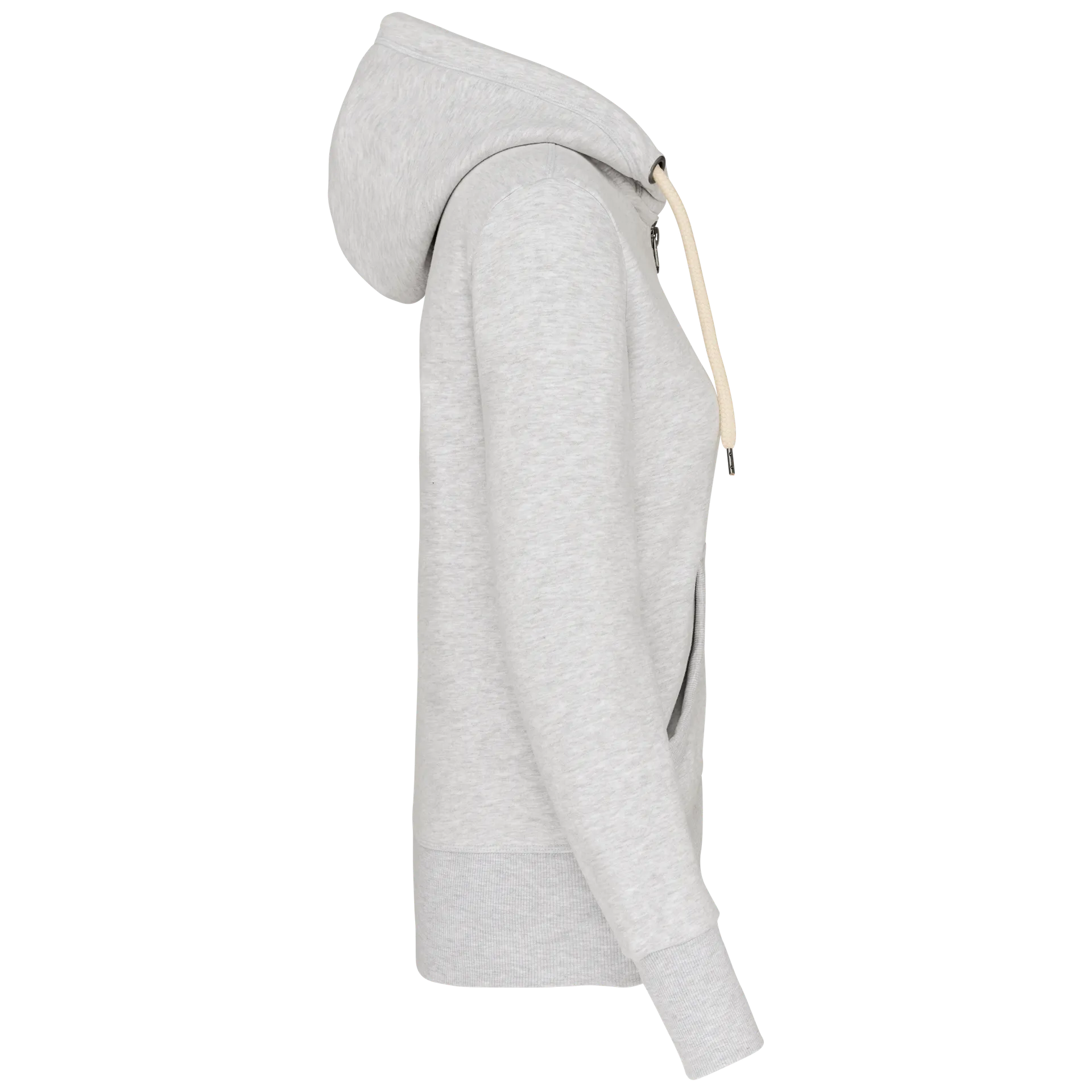 Damen Kapuzensweatshirt mit Reißverschluss
