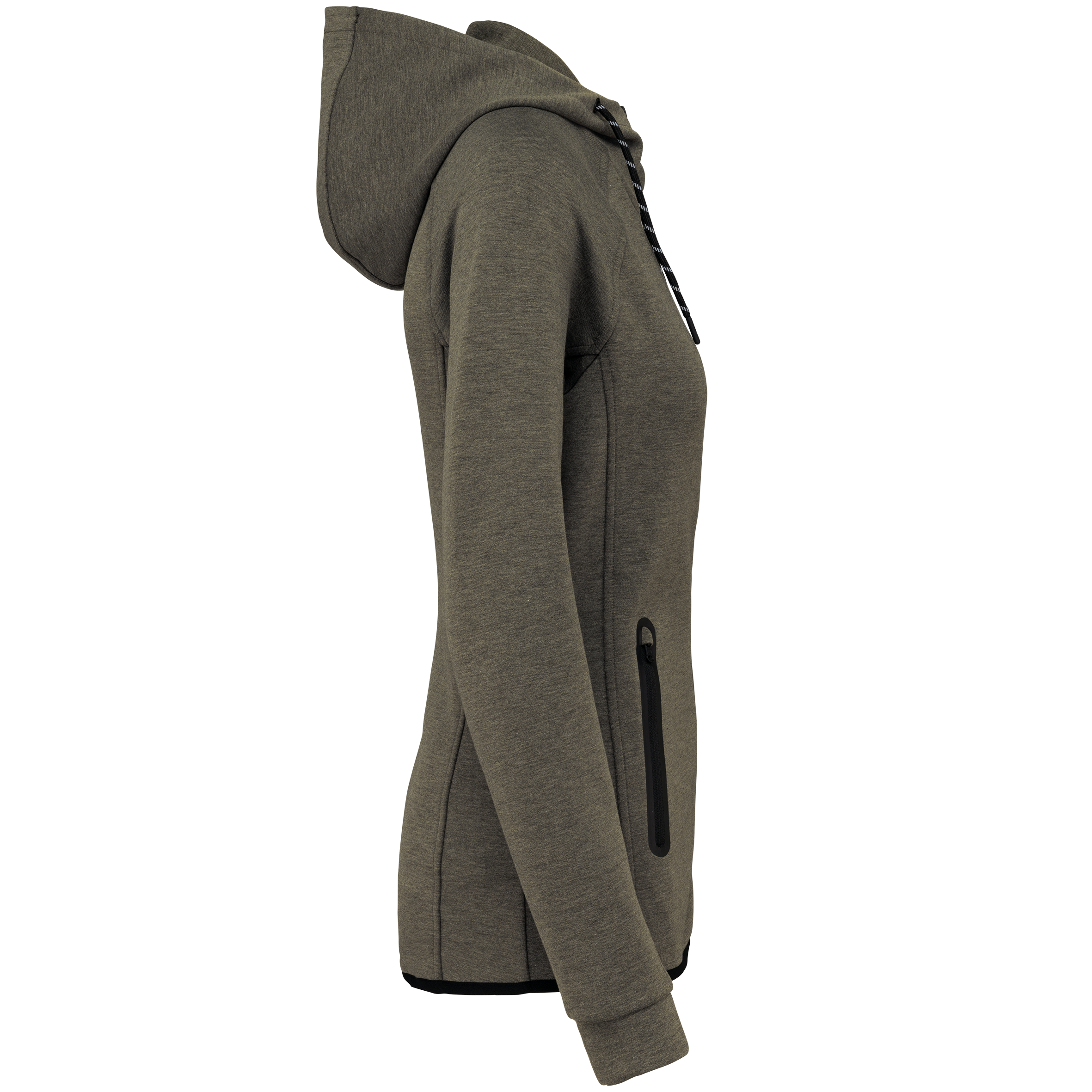 Damen-Funktions- performance Hoodie