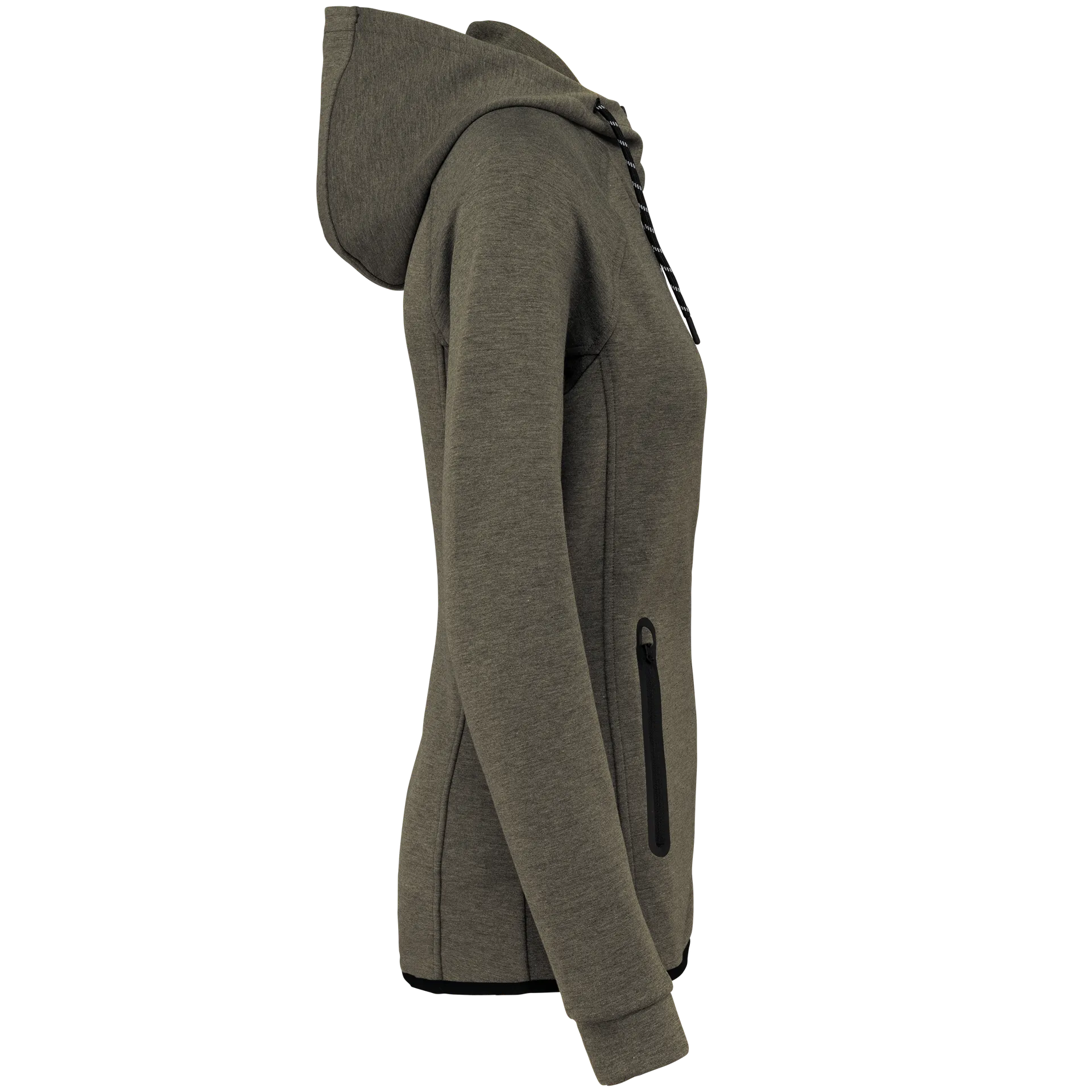 Damen-Funktions- performance Kapuzenjacke