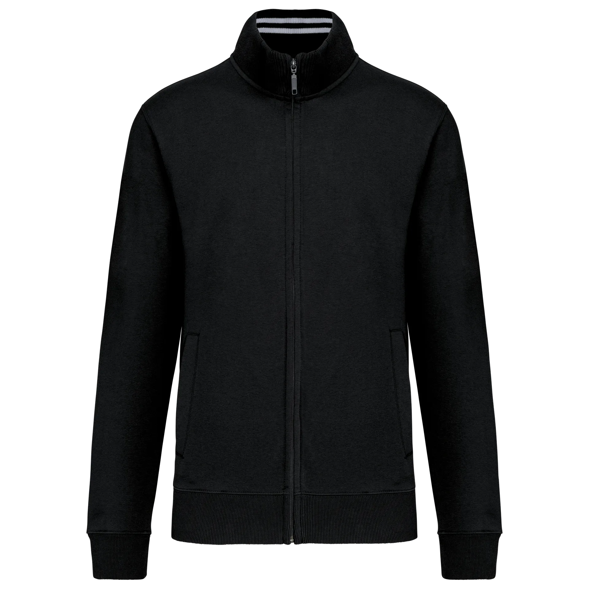 Herren Fleece-Sweater mit Reißverschluss