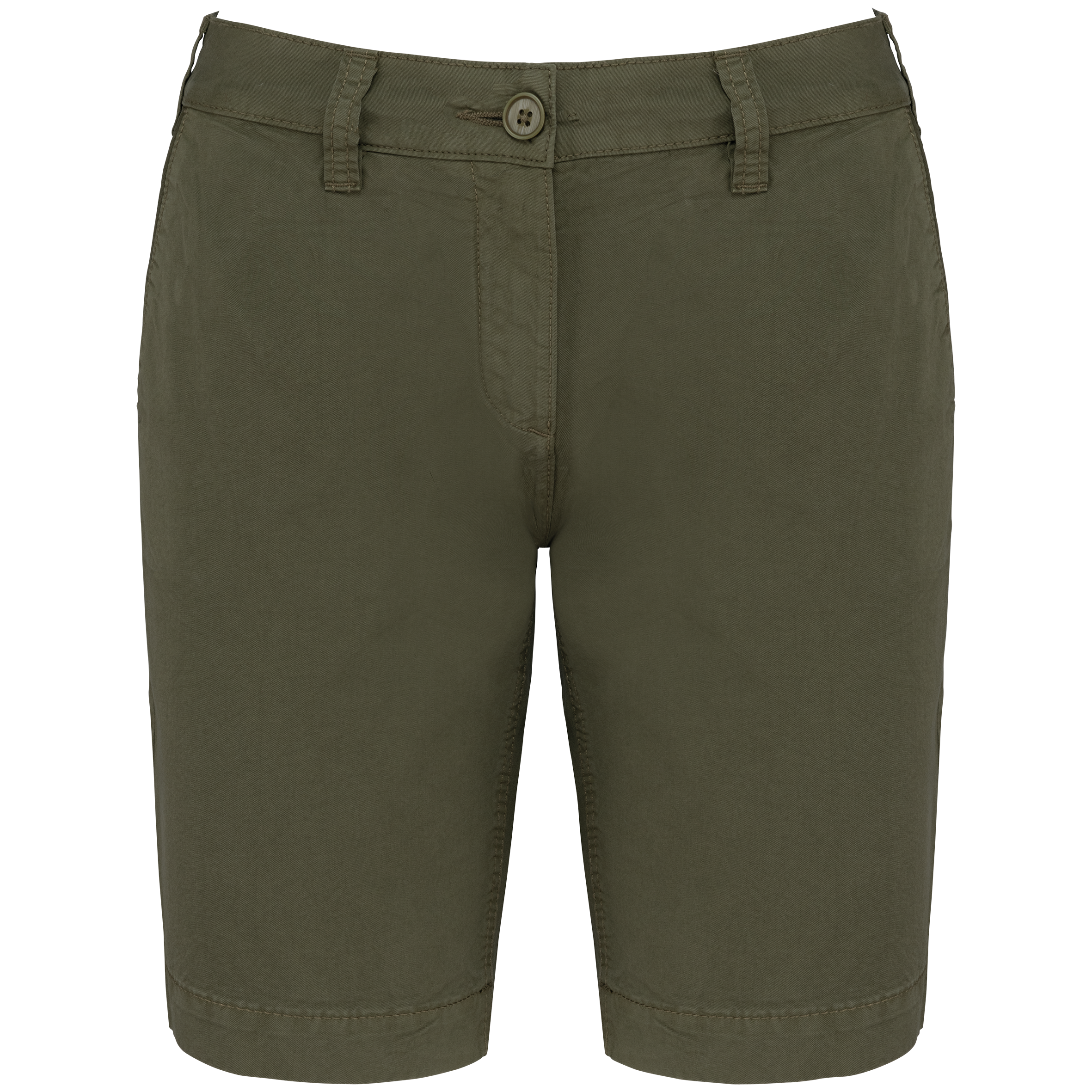 Bermuda-Shorts für Damen im ausgewaschenen Look