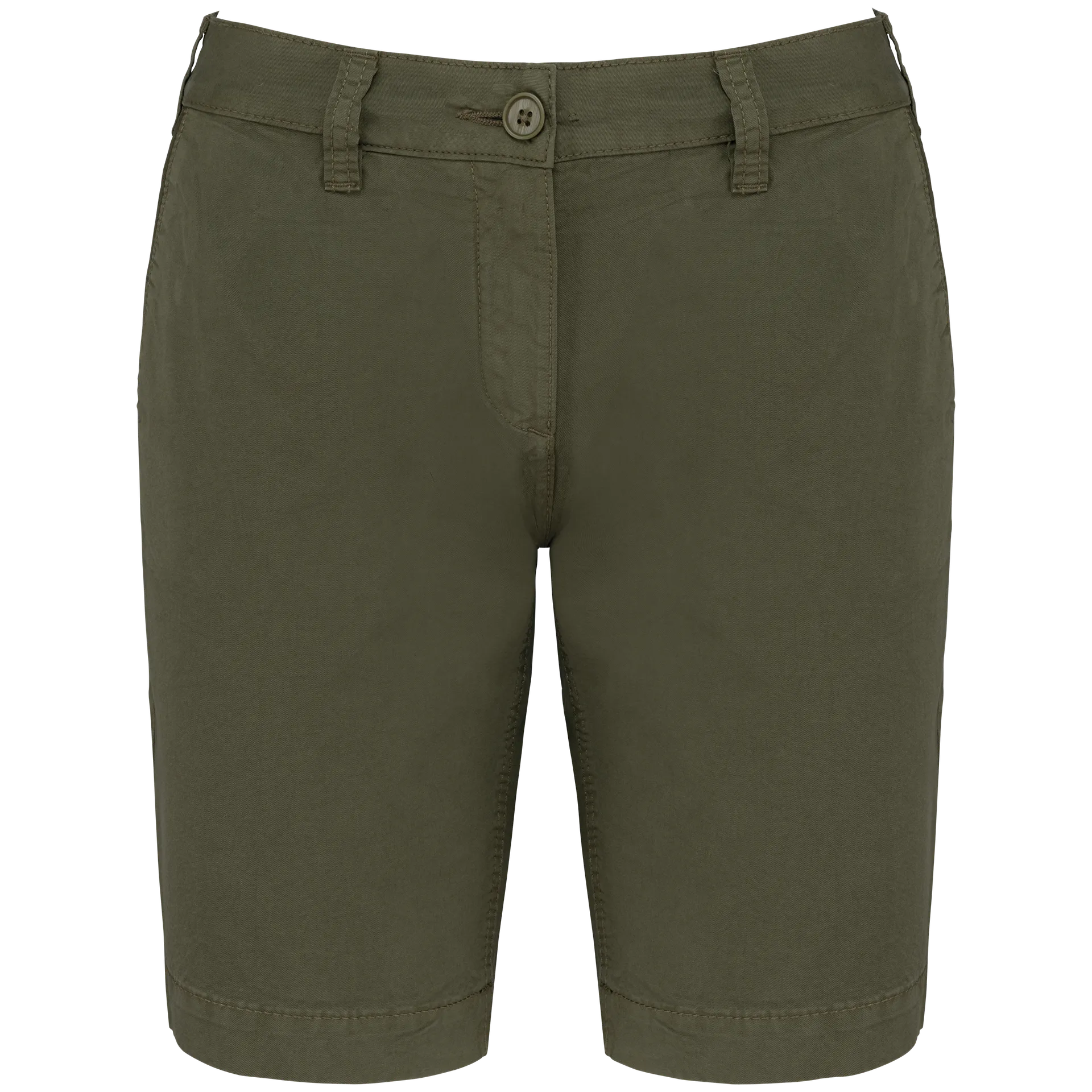 Bermuda-Shorts für Damen im ausgewaschenen Look