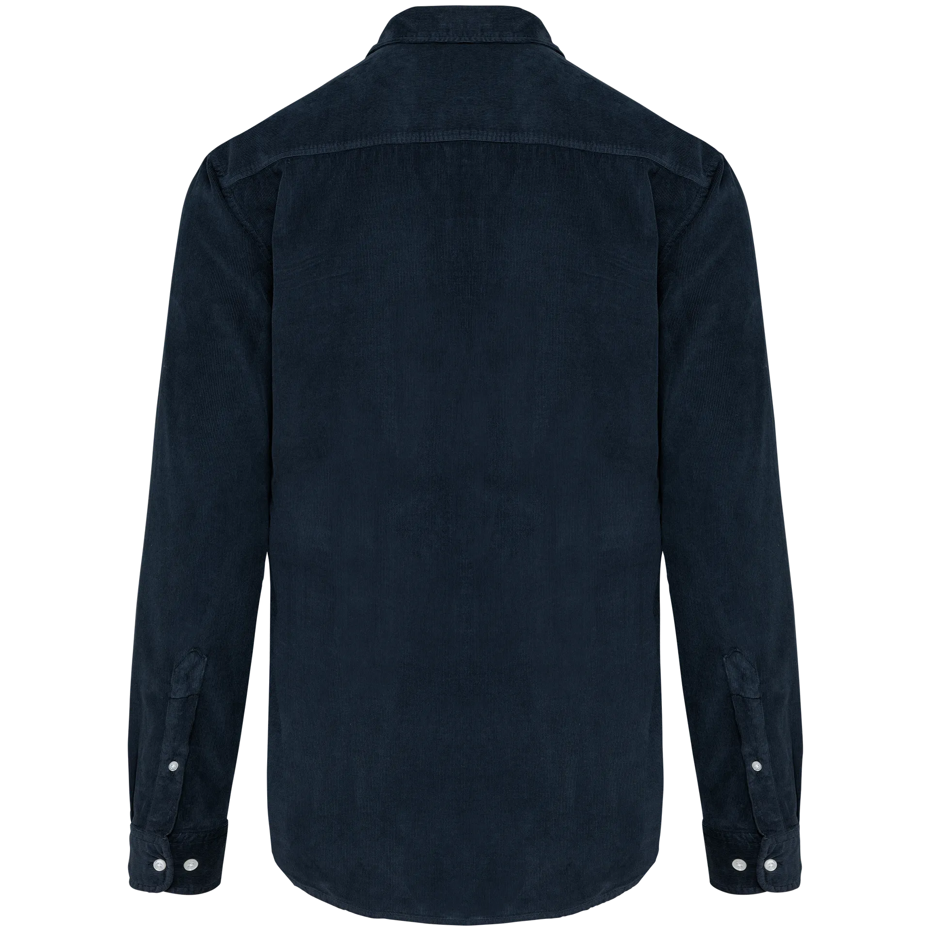 Langarmhemd aus Velours, für Herren