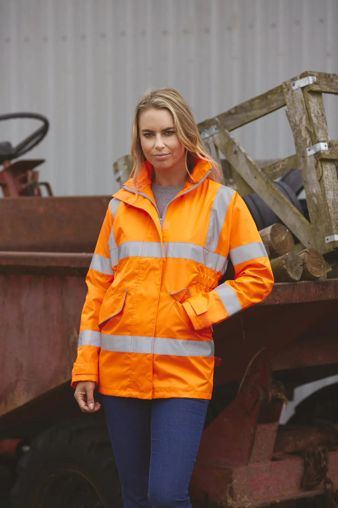 Hi-Vis ladies' executive jacket