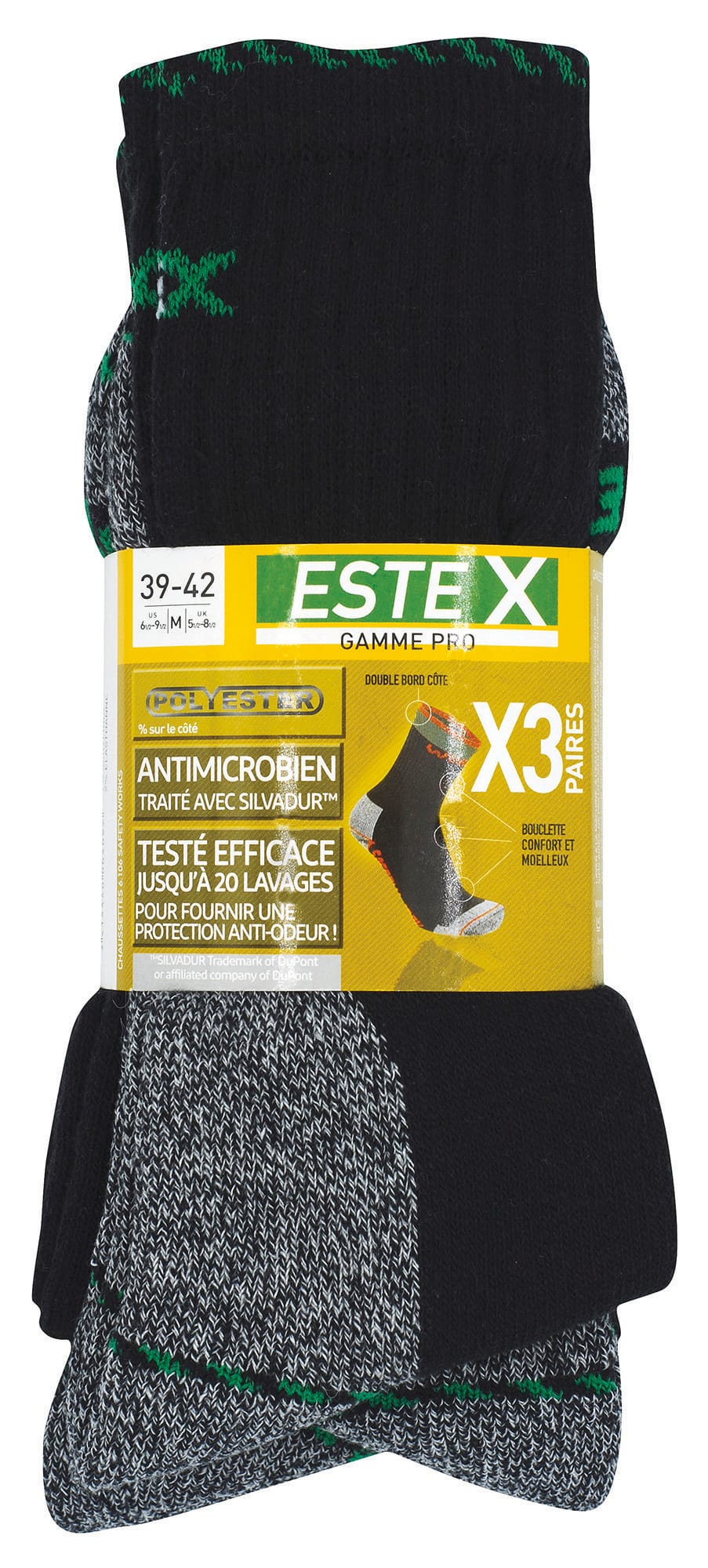 3er-Pack Socken SAFETY WORK