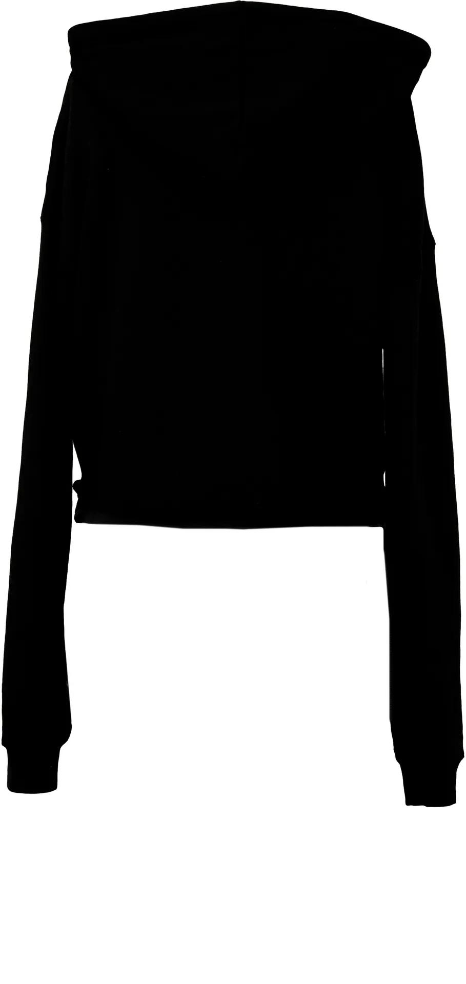 Cropped Kapuzensweatshirt
