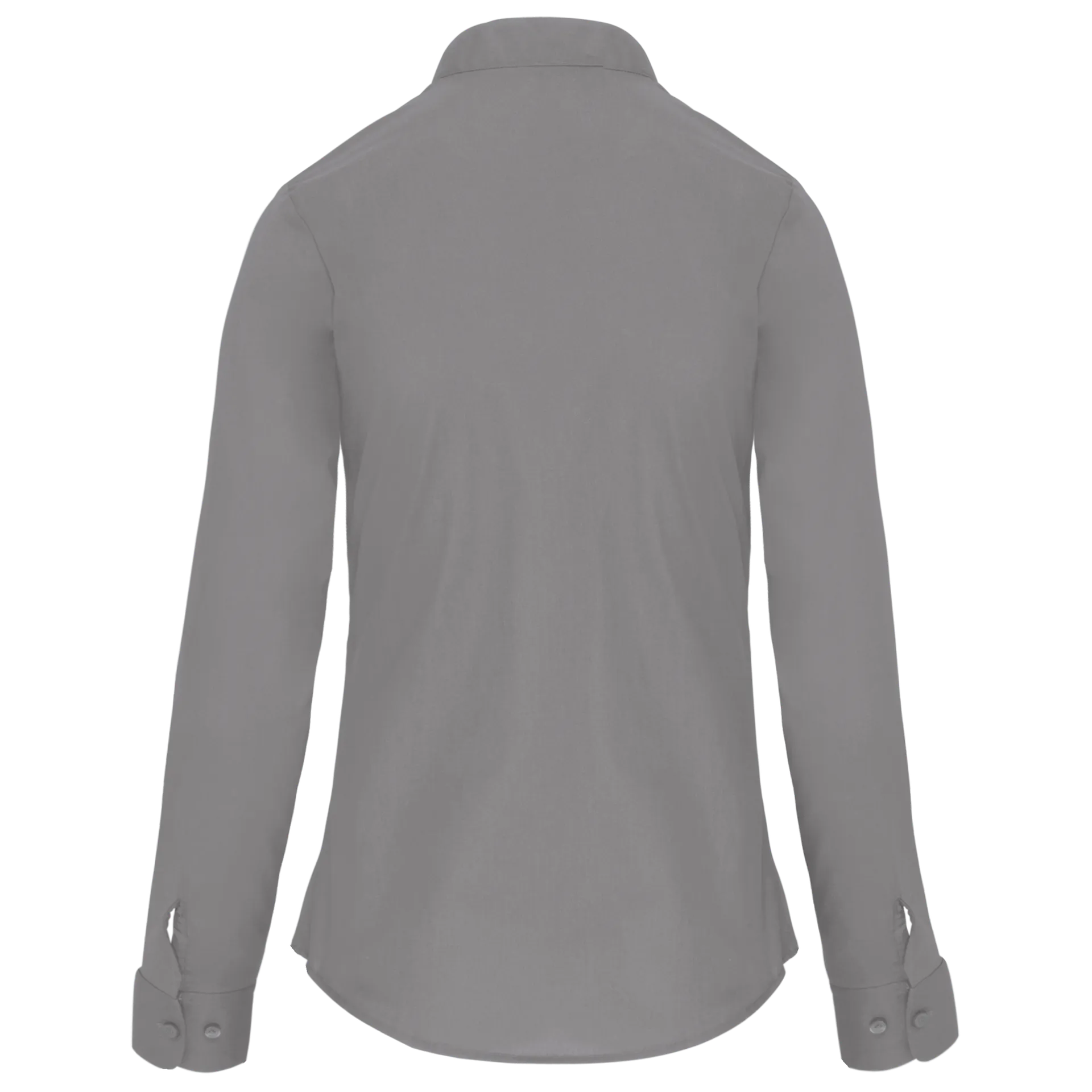 Damen hemdbluse mao-kragen langarm