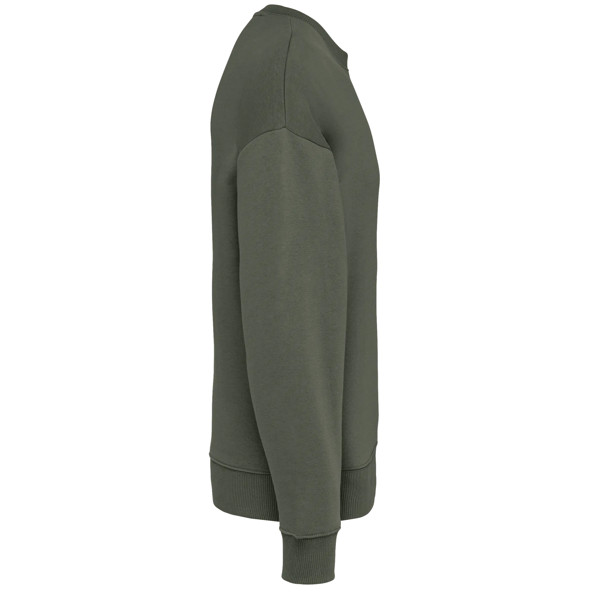 Umweltfreundliches Oversize Unisex-Sweatshirt mit Rundhalsausschnitt